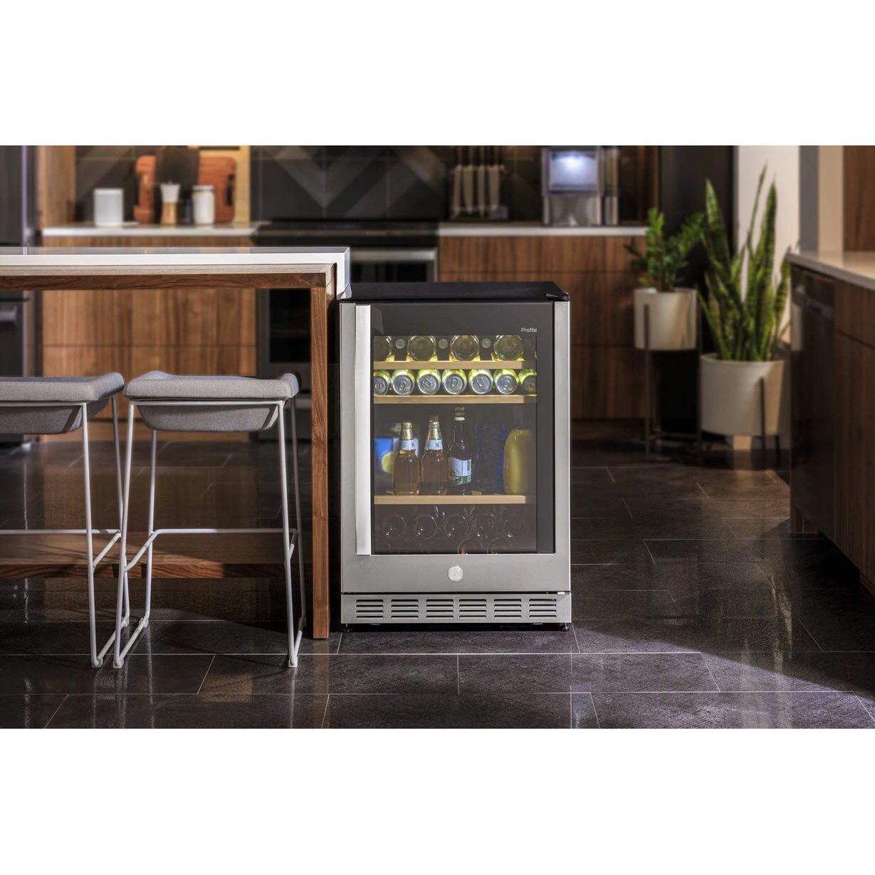  GE Profile 5.1 cu.ft. Freestanding Beverage Center with Digital Temperature Controls PVS06BSPSS IMAGE 13