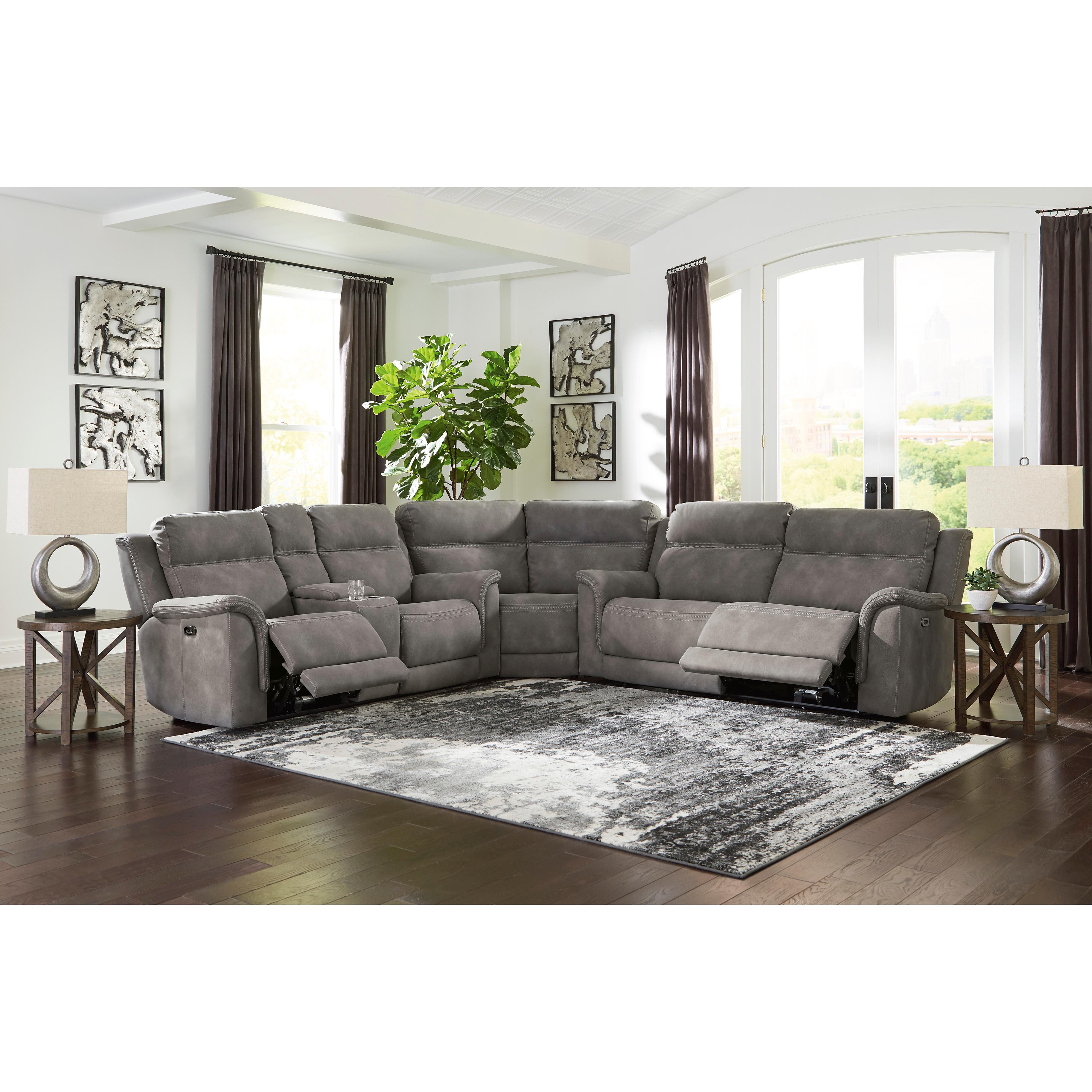  Signature Design by Ashley Next-Gen Durapella 5930147 2 Seat Power Reclining Sofa Adjustable Headrest IMAGE 15