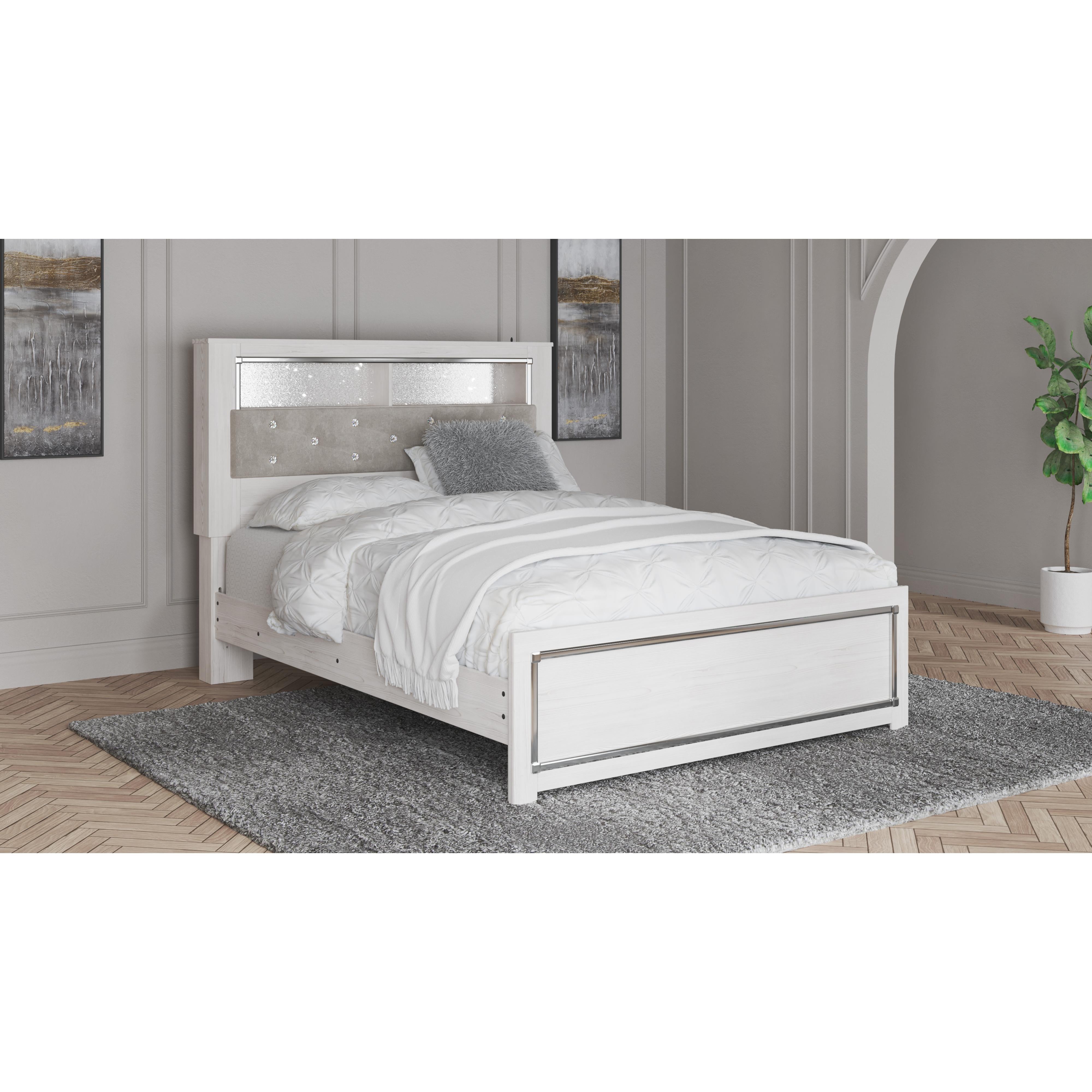  Signature Design by Ashley Altyra B2640B4 Queen Panel Bookcase Bed IMAGE 6