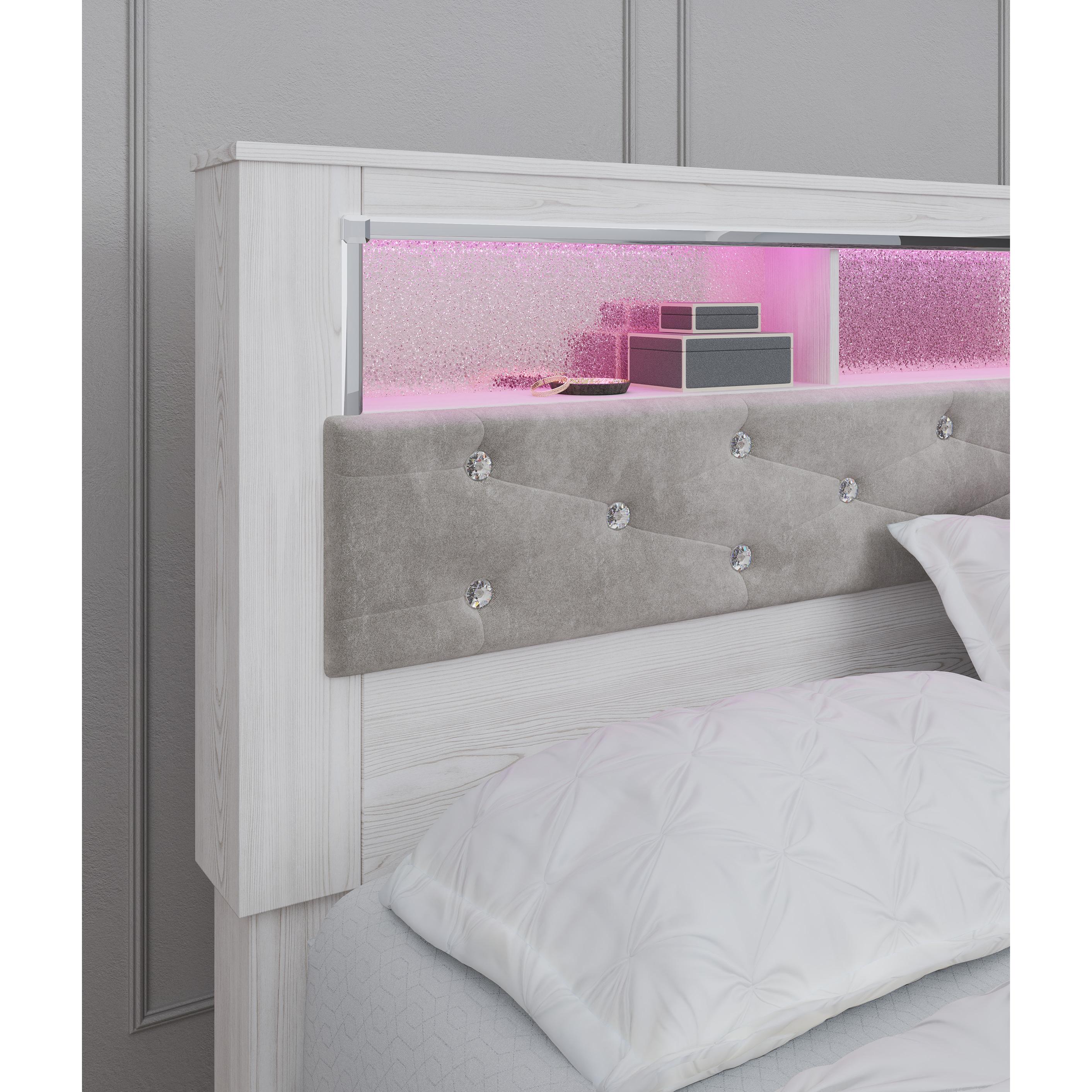 Signature Design by Ashley Altyra B2640B4 Queen Panel Bookcase Bed IMAGE 7