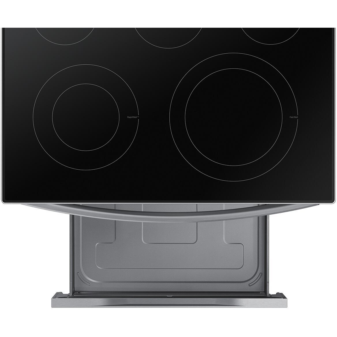  Samsung 30-inch Freestanding Electric Range with WI-FI Connect NE63A6511SS/AC IMAGE 10