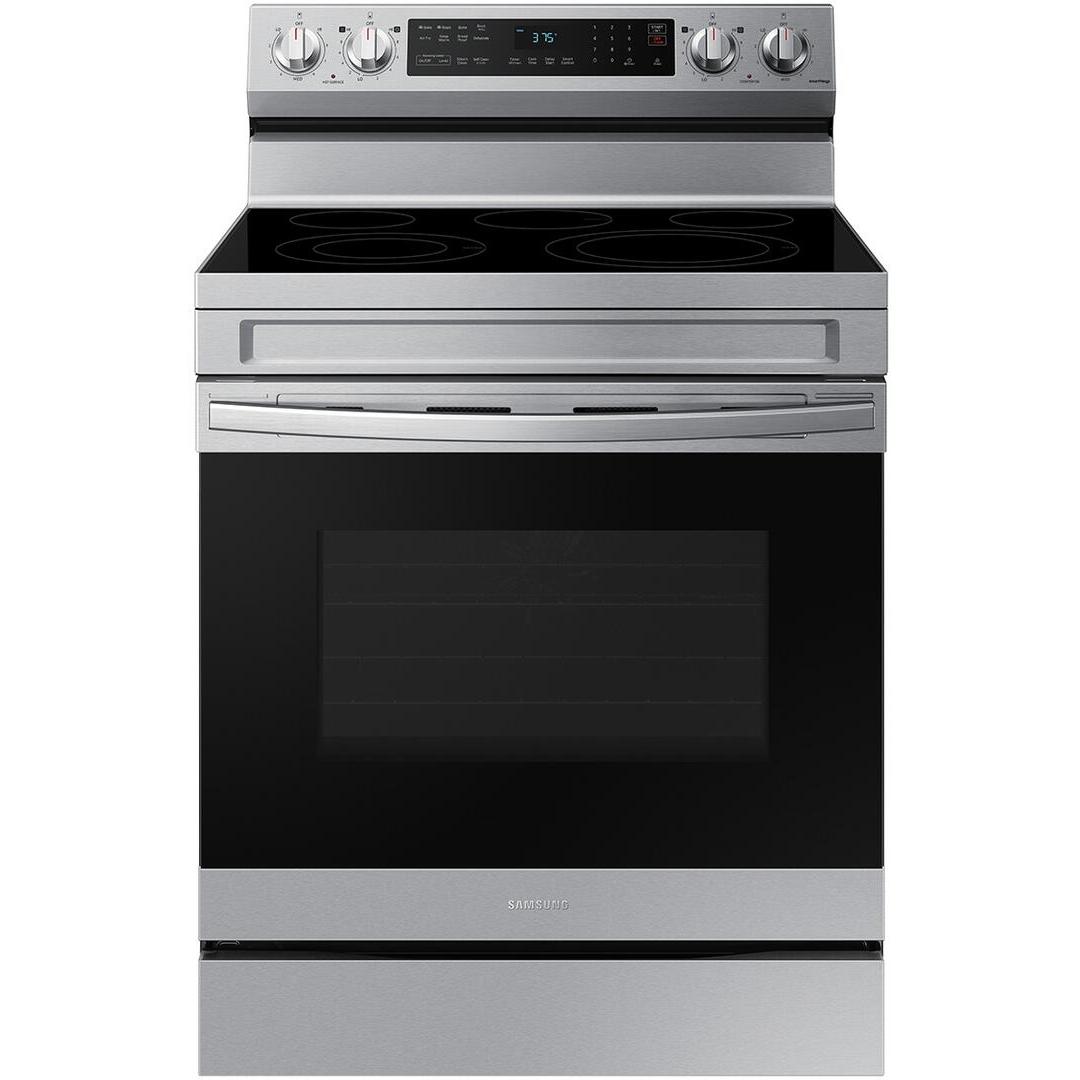 Samsung 30-inch Freestanding Electric Range with WI-FI Connect NE63A6511SS/AC IMAGE 2