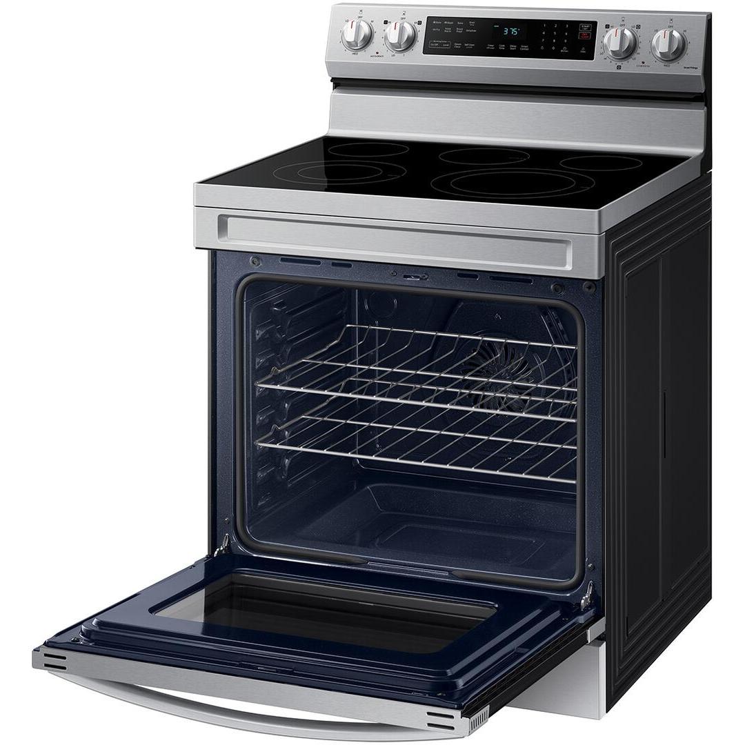  Samsung 30-inch Freestanding Electric Range with WI-FI Connect NE63A6511SS/AC IMAGE 4