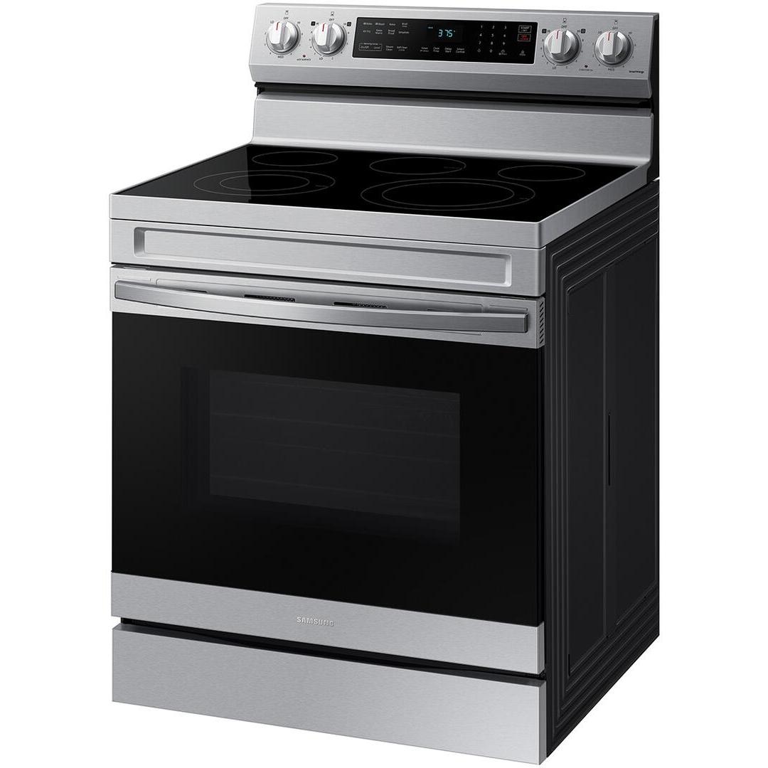  Samsung 30-inch Freestanding Electric Range with WI-FI Connect NE63A6511SS/AC IMAGE 5