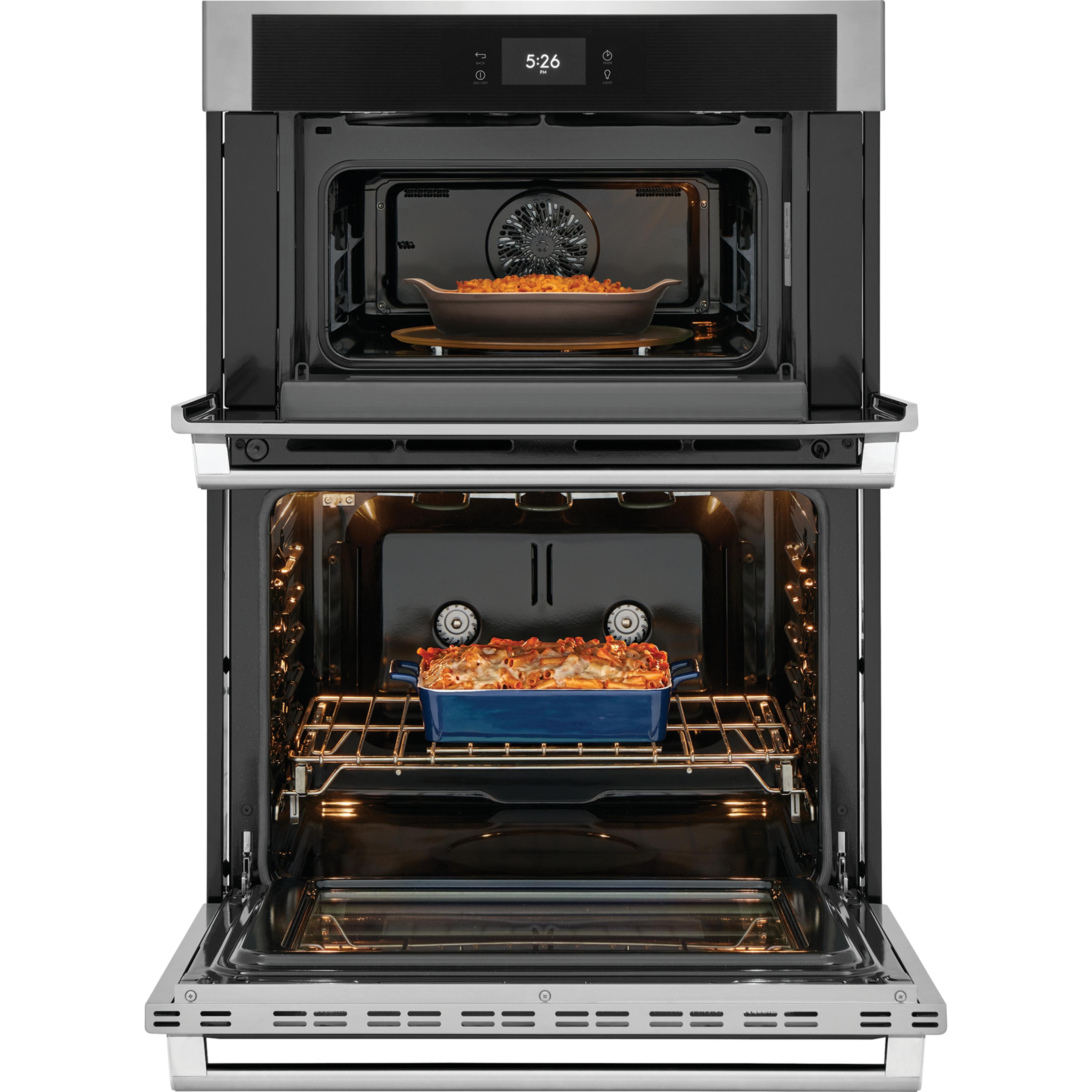  Electrolux 30-inch Electric Combination Microwave Wall Oven with Air Sous Vide ECWM3011AS IMAGE 3