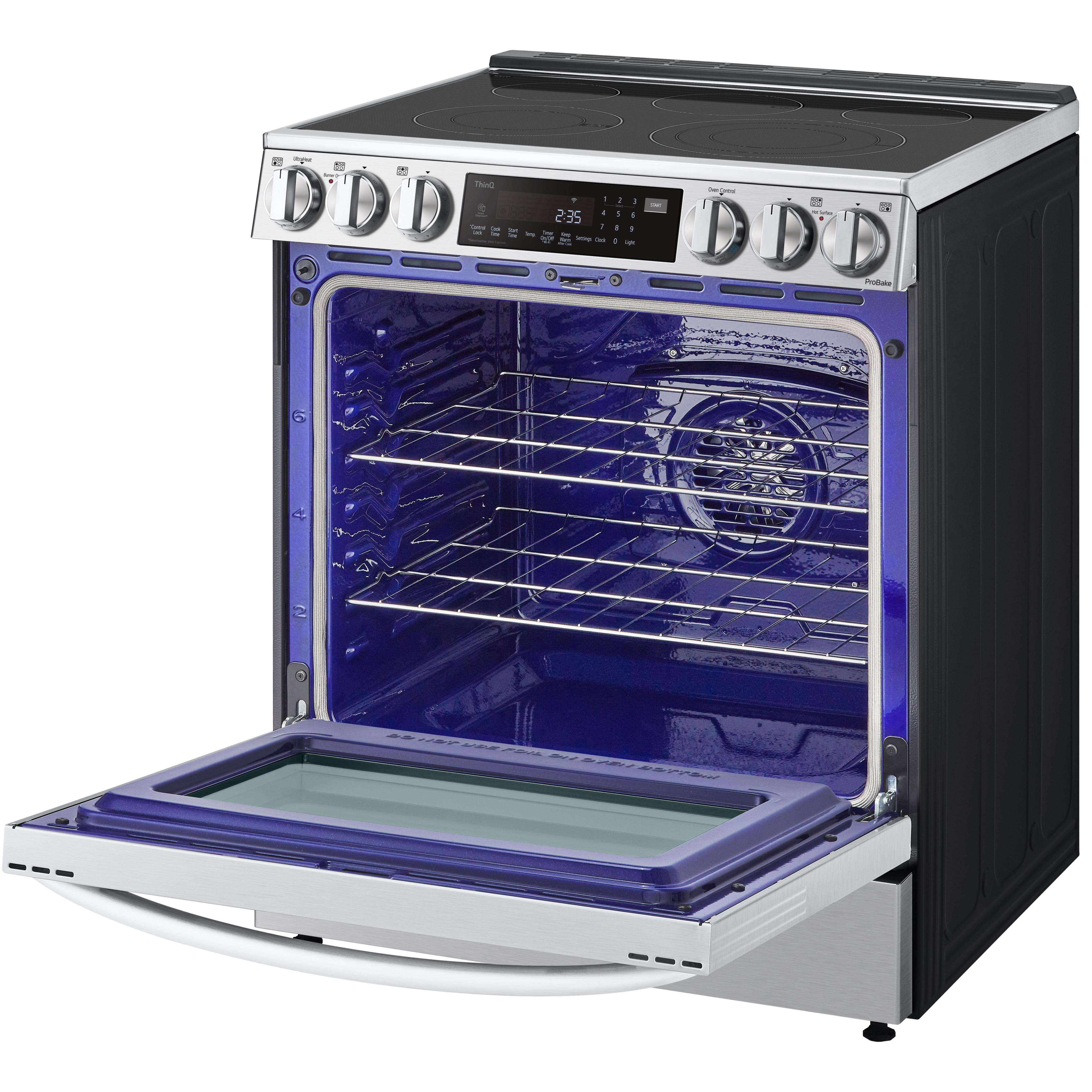  LG 30-inch Slide-In Electric Range with Air Fry LSEL6335F IMAGE 7