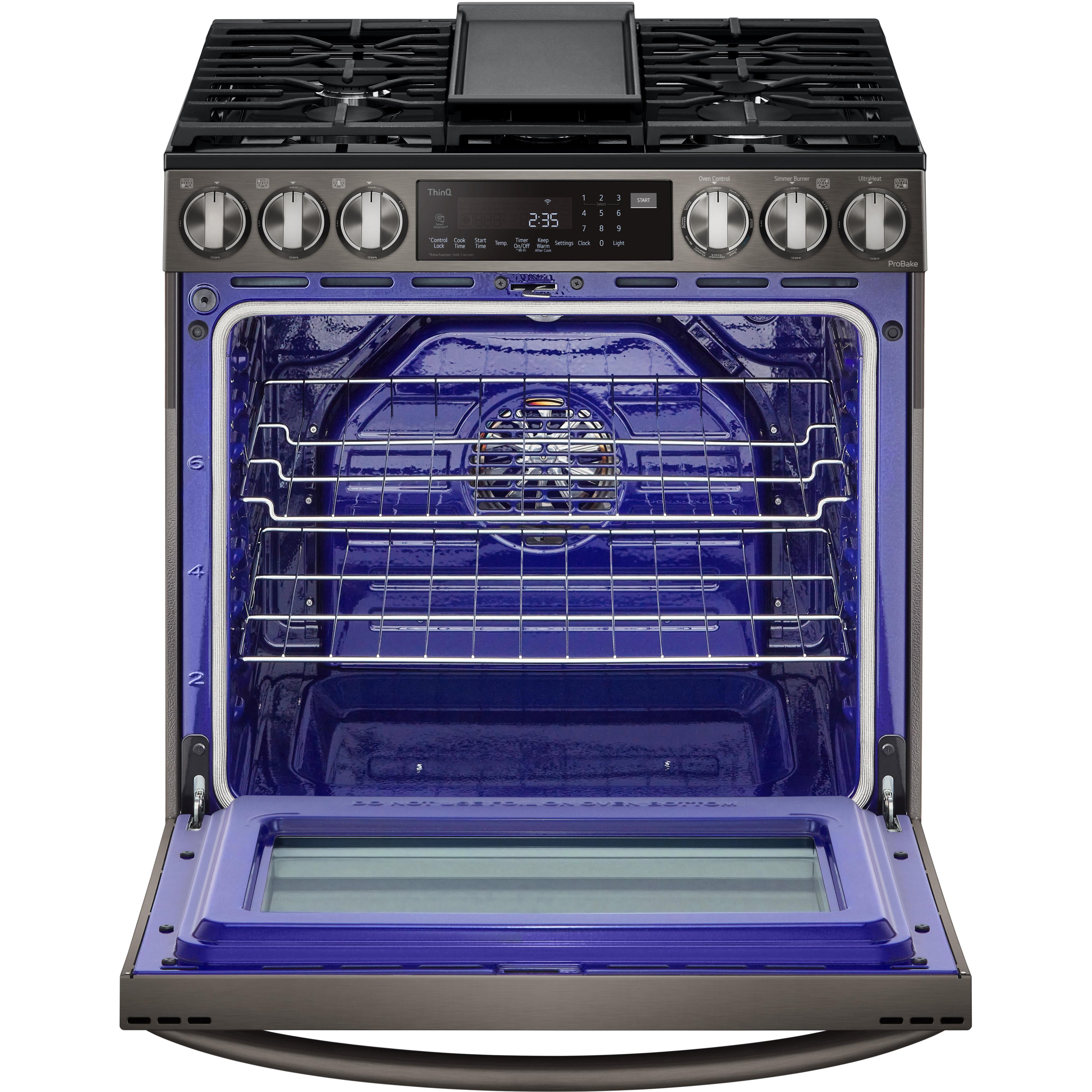  LG 30-inch Slide-In Gas Range with Air Fry LSGL6335D IMAGE 3