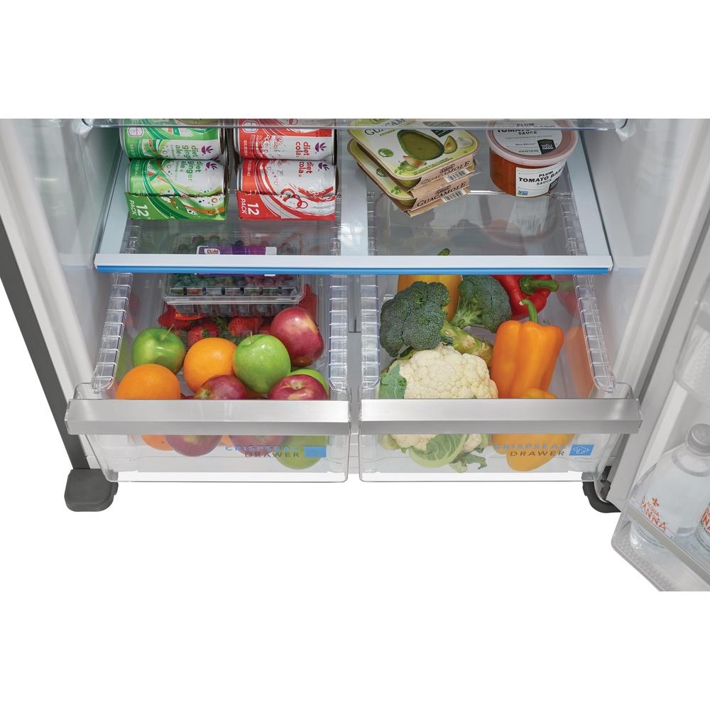  Frigidaire Gallery 30-inch, 20 cu.ft. Freestanding Top Freezer Refrigerator with LED Lighting FGHT2055VF IMAGE 6