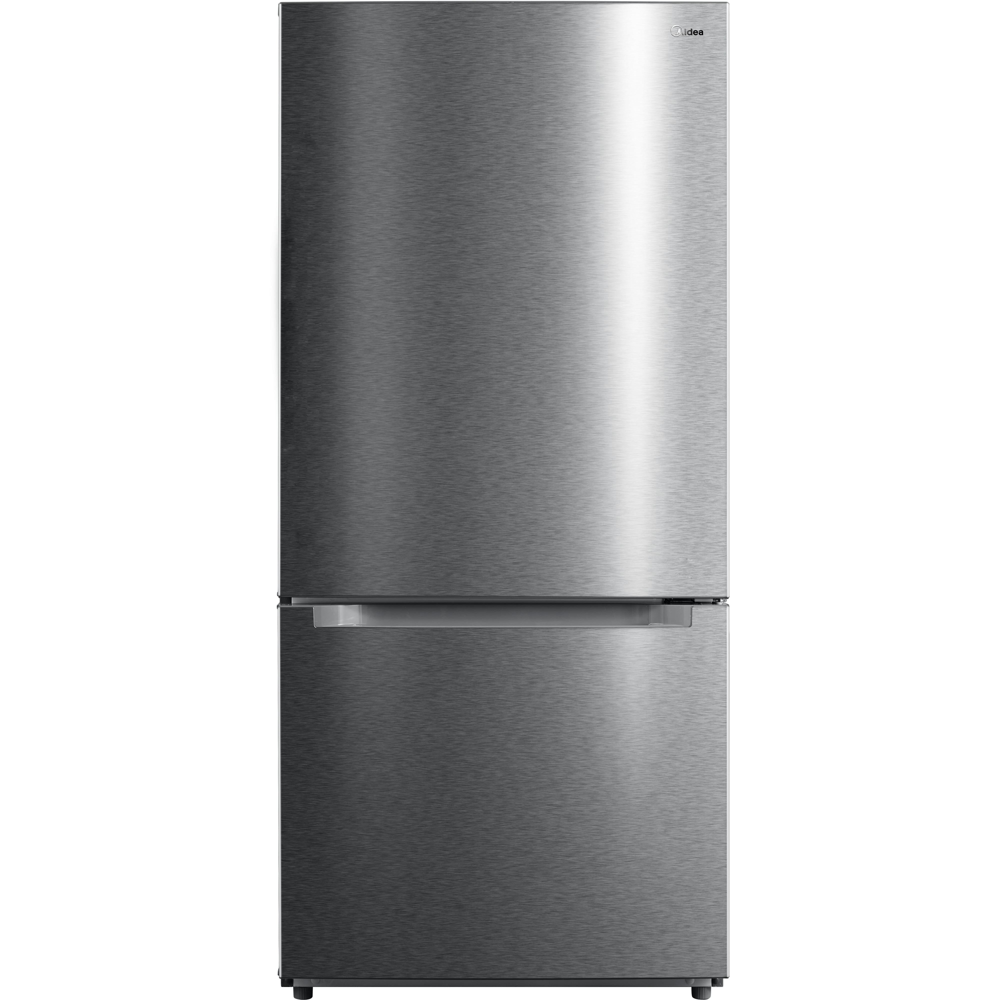  Midea 30-inch, 18.7 cu. ft. Bottom Freezer Refrigerator MRB19B7AST IMAGE 1