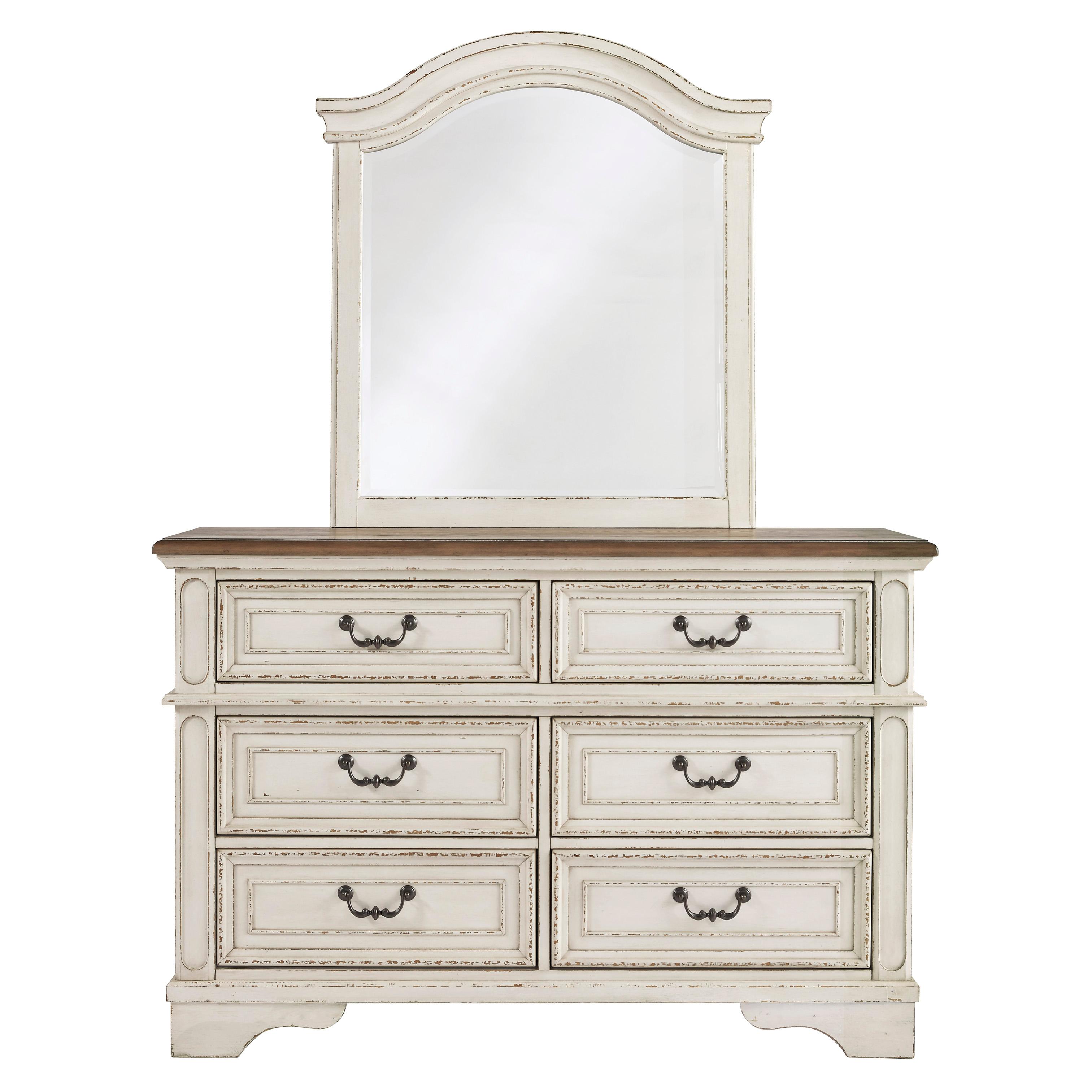  Signature Design by Ashley Realyn B743B12 Dresser and Mirror IMAGE 2