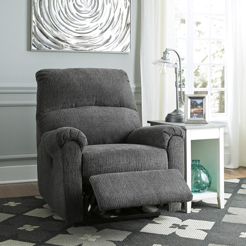 Signature Design by Ashley McTeer Power Fabric Recliner 7591006C IMAGE 5