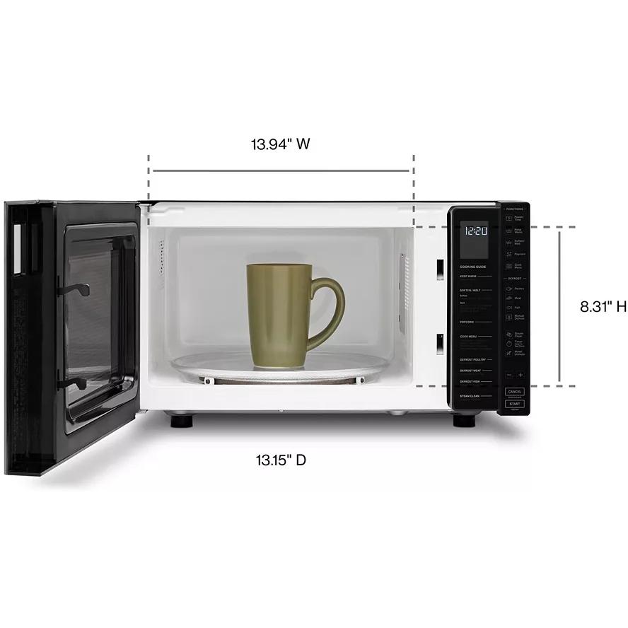  Whirlpool 21-inch, 1.1 cu.ft. Countertop Microwave Oven YWMC30311LB IMAGE 4