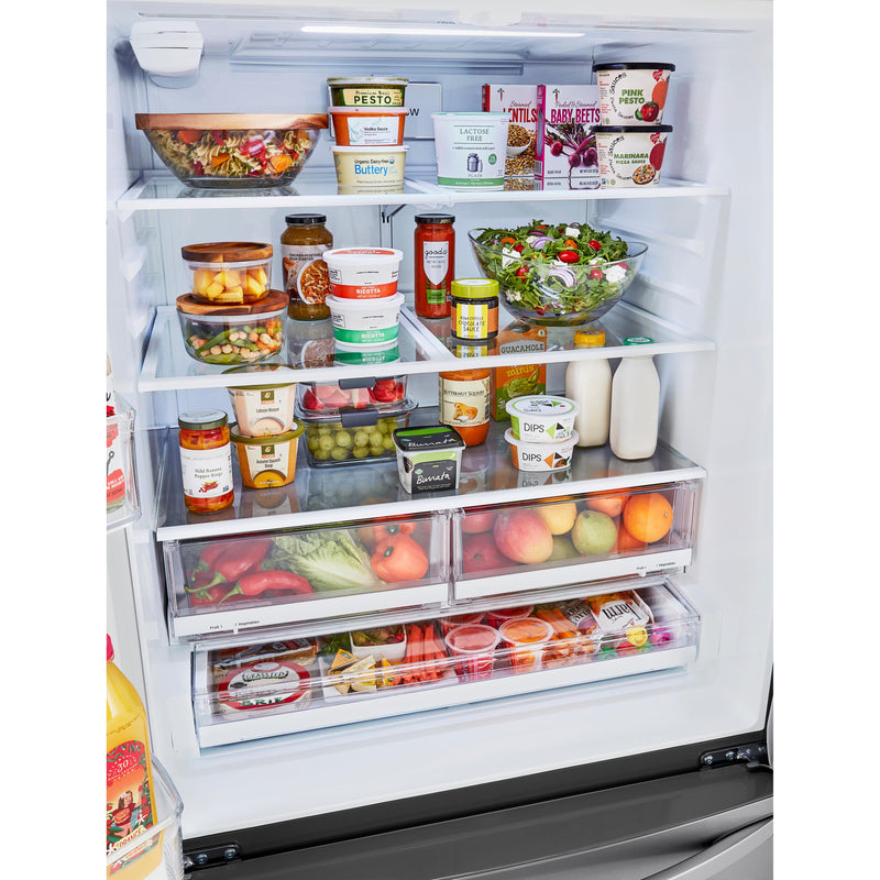 LG 36-inch, 29 cu.ft. Freestanding French 3-Door Refrigerator with Multi-Air Flow™ Technology LRFWS2906V IMAGE 15