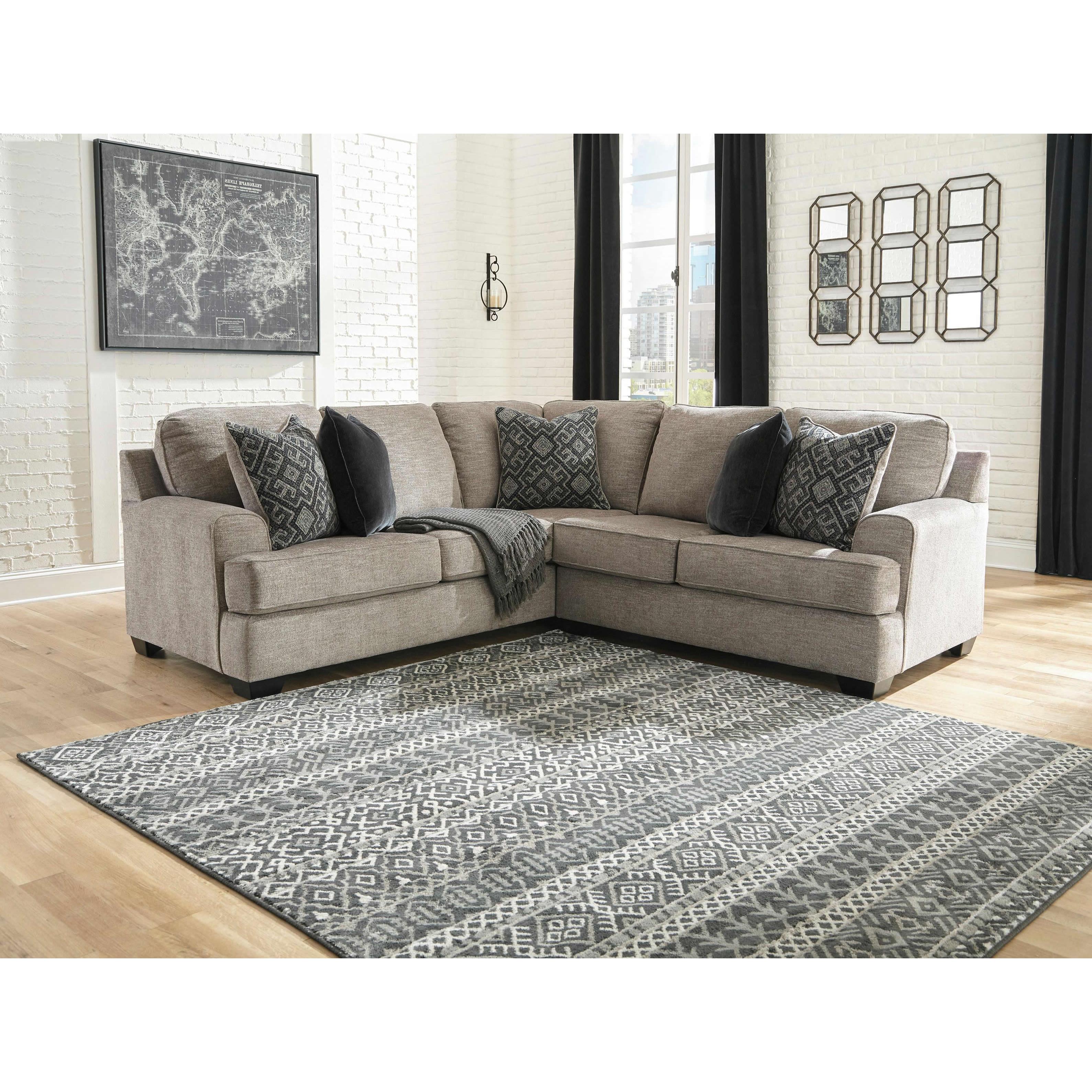  Signature Design by Ashley Bovarian 56103S3 2 pc Sectional IMAGE 1