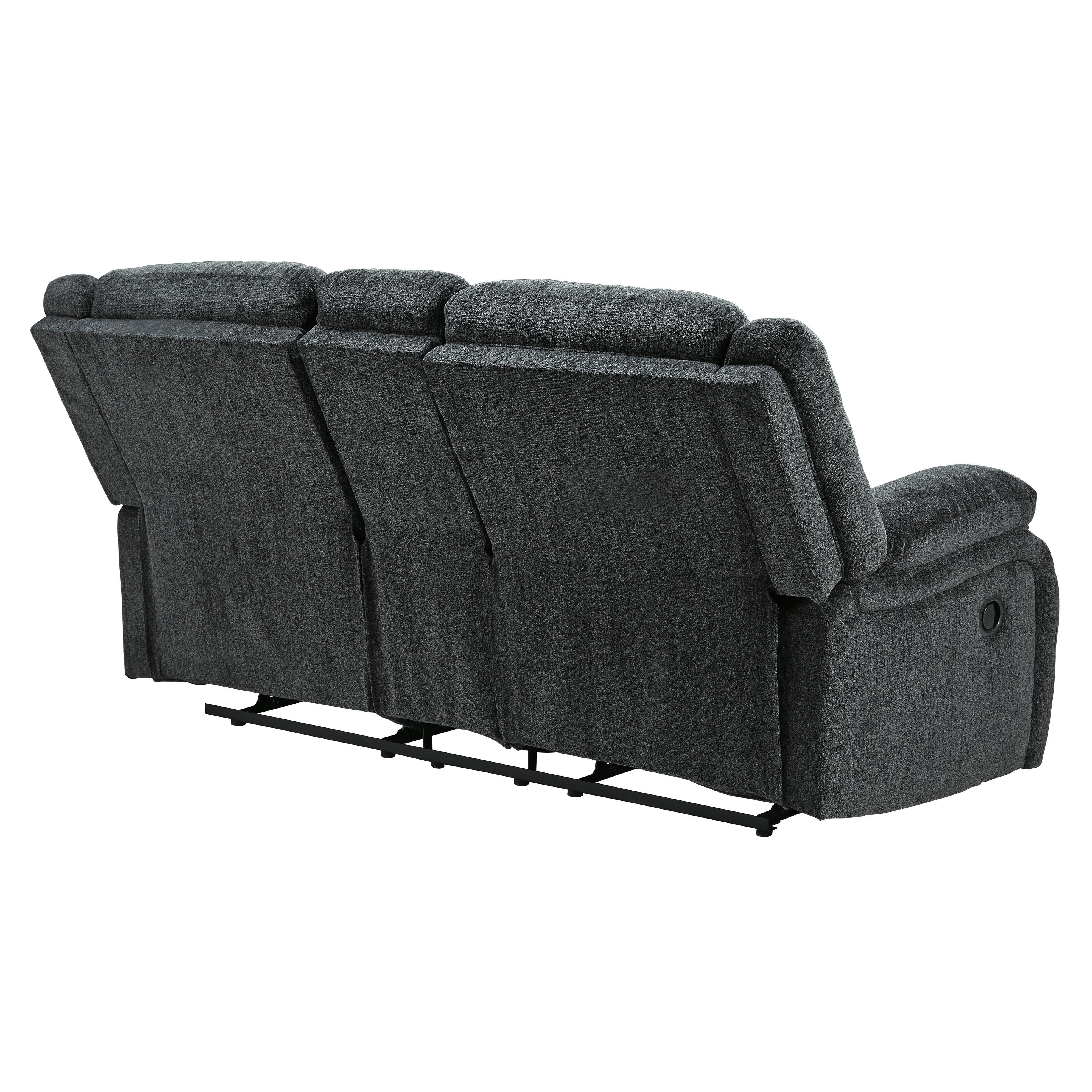Signature Design by Ashley Draycoll 7650494C Double Reclining Loveseat with Console IMAGE 5