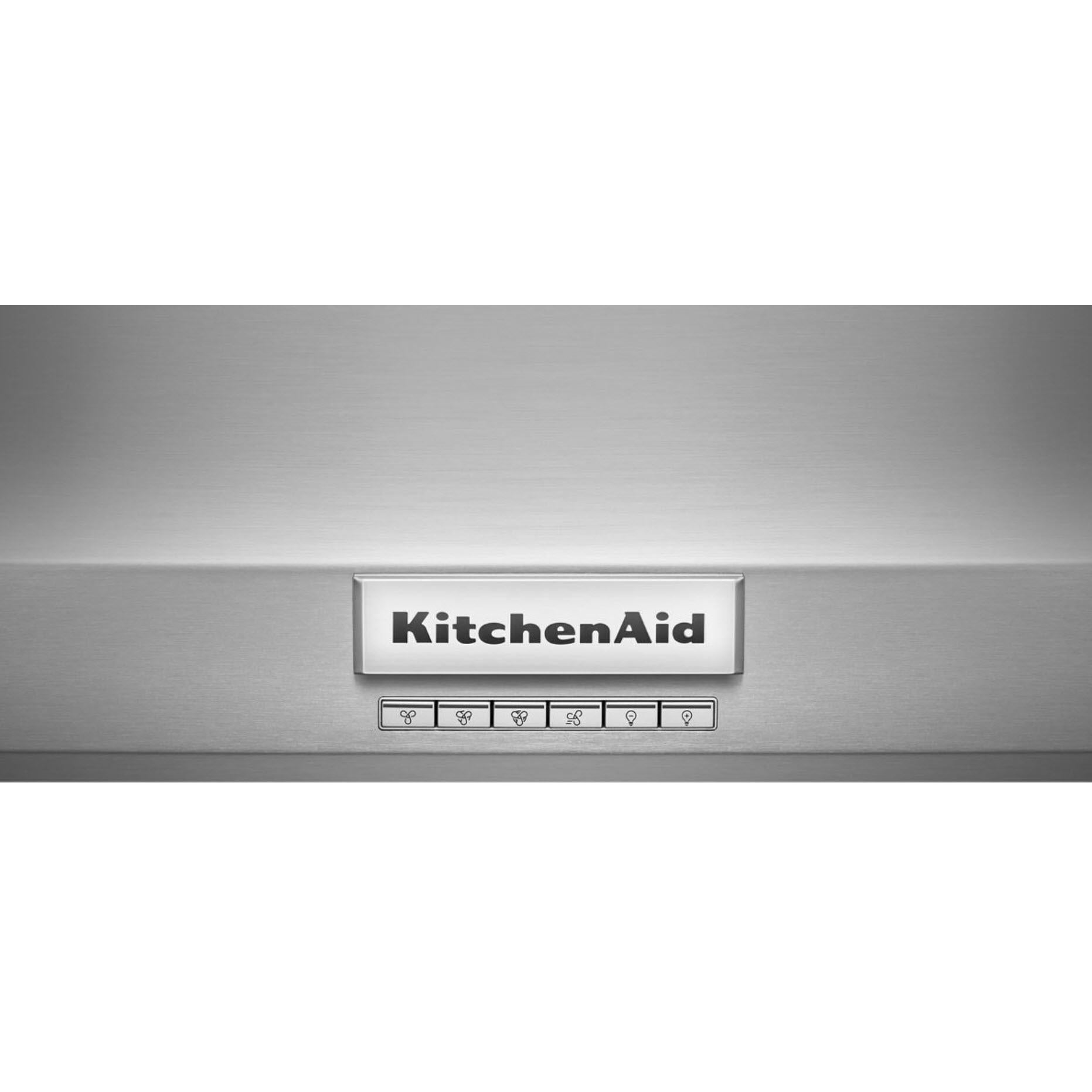  KitchenAid 30-inch Commercial-Style Series Under Cabinet Range Hood KVUC600KSS IMAGE 2