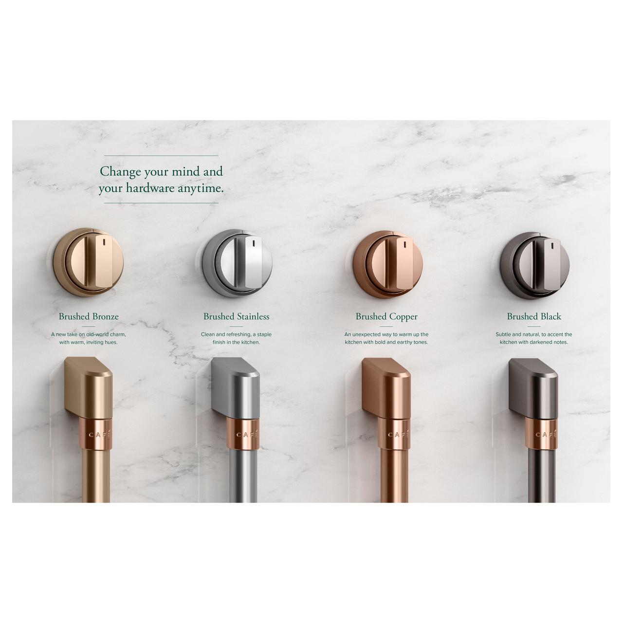  Café 48-inch Handle and Knob Set CXPR8HKPTBZ IMAGE 2