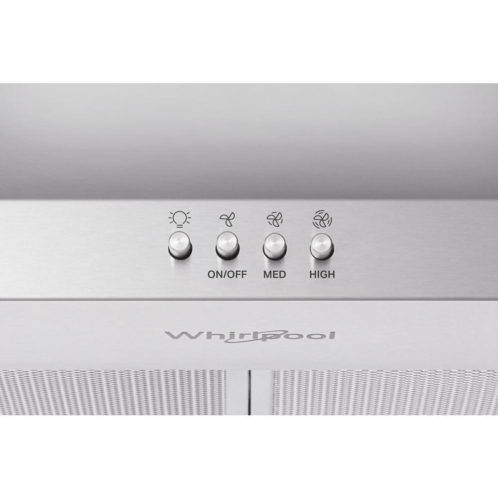  Whirlpool 30-inch Wall Mount Range Hood WVW53UC0LS IMAGE 5