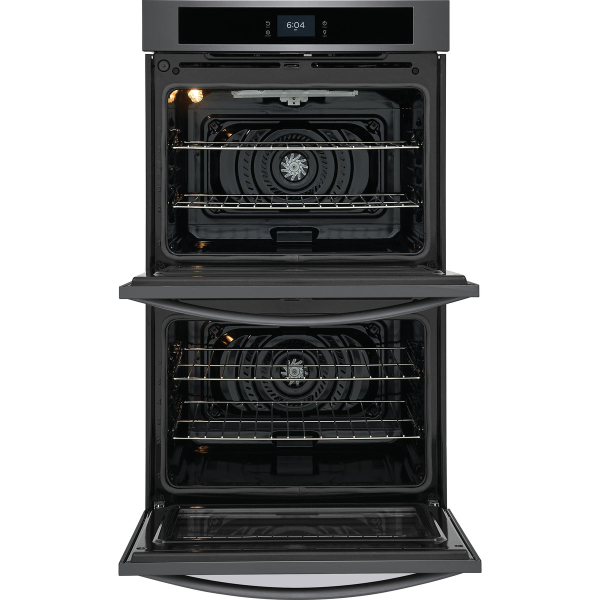  Frigidaire 30-inch Double Electric Wall Oven with Fan Convection FCWD3027AD IMAGE 2