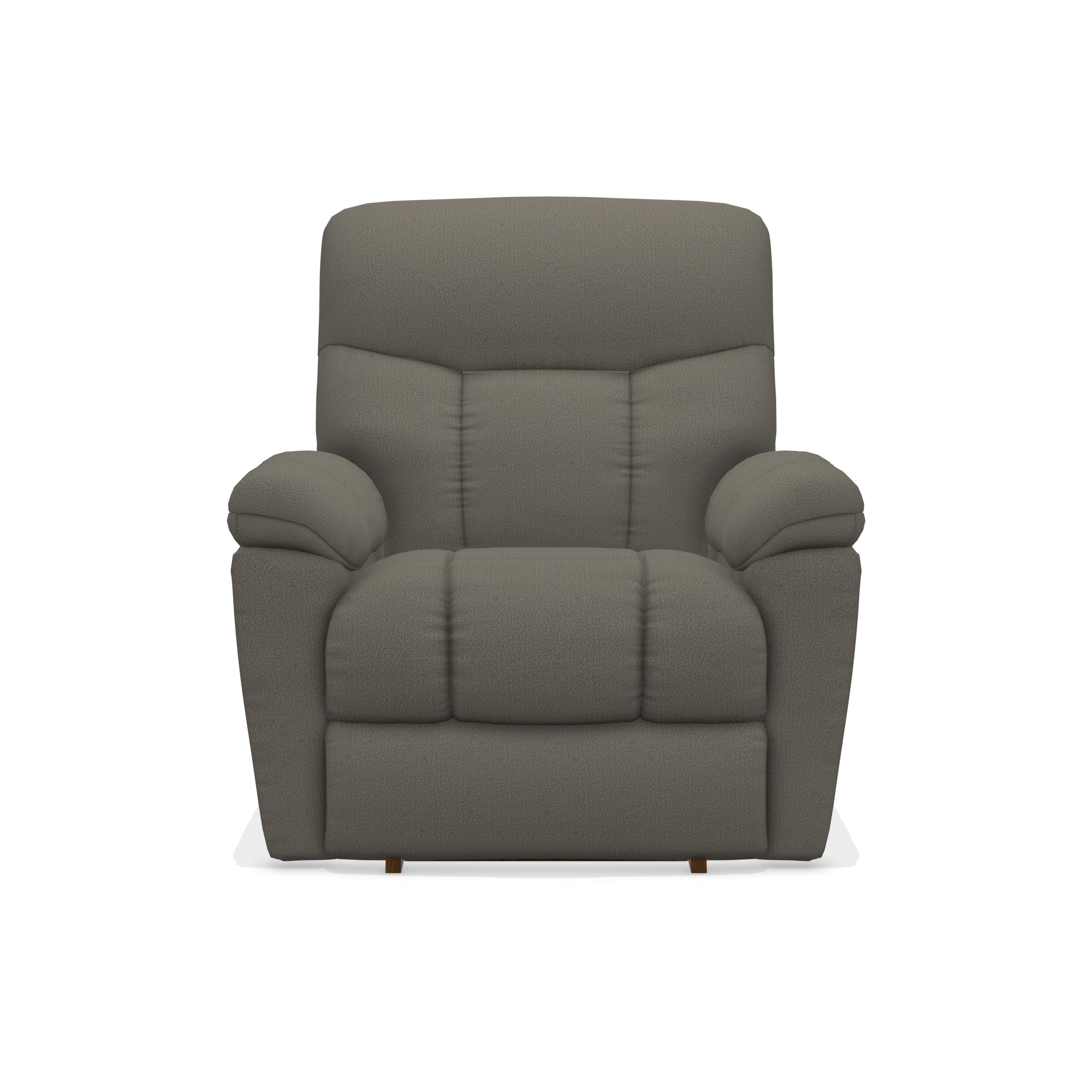  La-Z-Boy Morrison Power Rocking Recliner with Headrest - Silver IMAGE 1