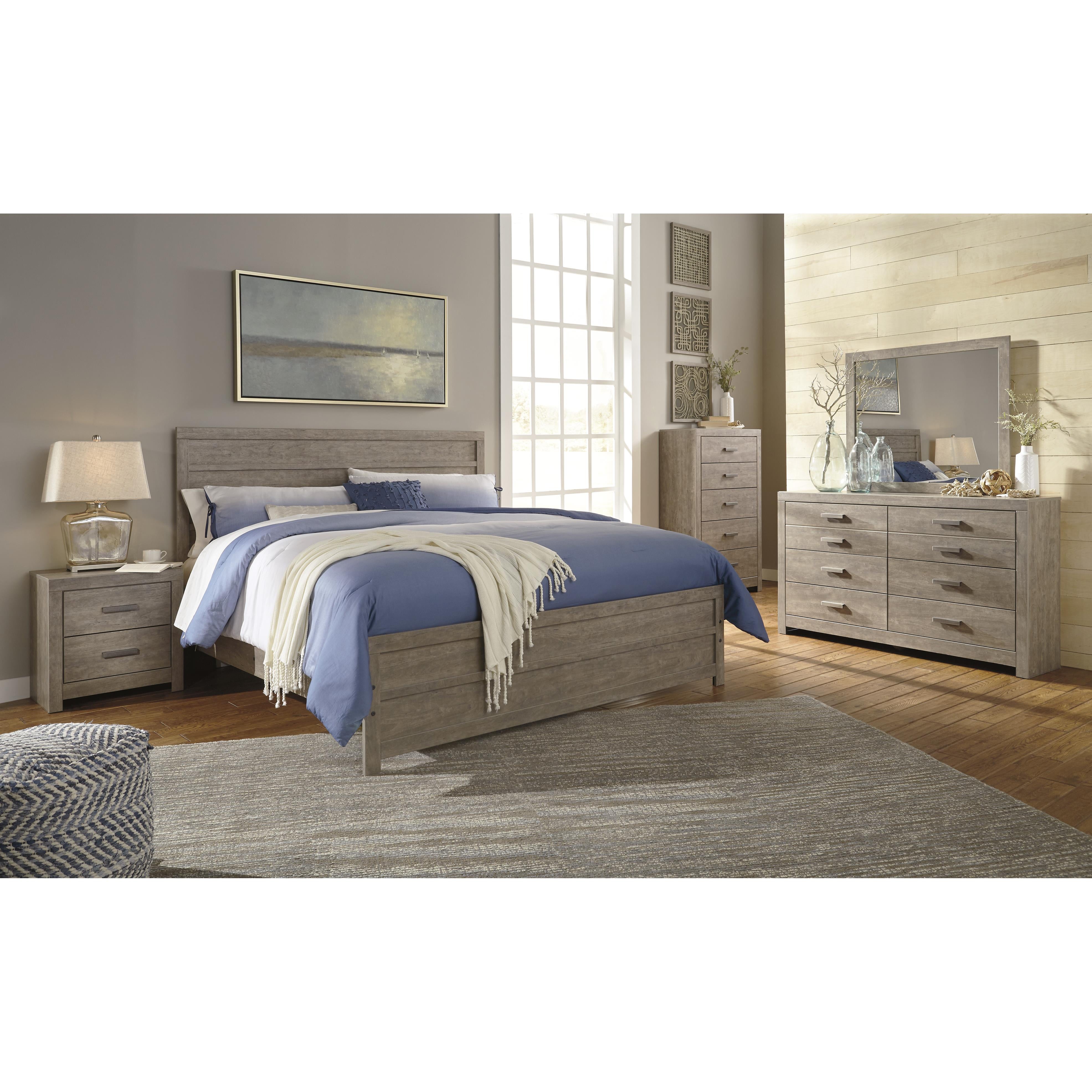  Signature Design by Ashley Culverbach B070B10 King Panel Bed IMAGE 3