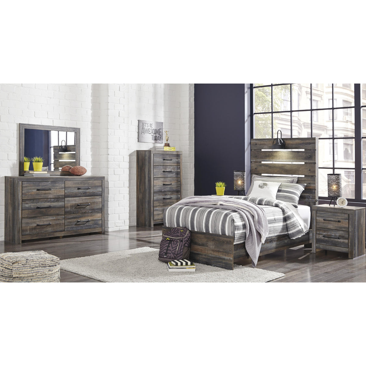  Signature Design by Ashley Drystan B211B1 Dresser and Mirror IMAGE 15