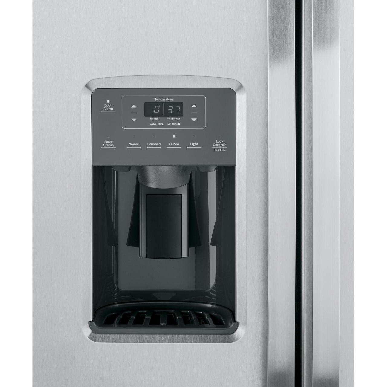  GE 33-inch, 23 cu. ft. Side-By-Side Refrigerator with Water and Ice Dispensing System GSS23GYPFS IMAGE 4