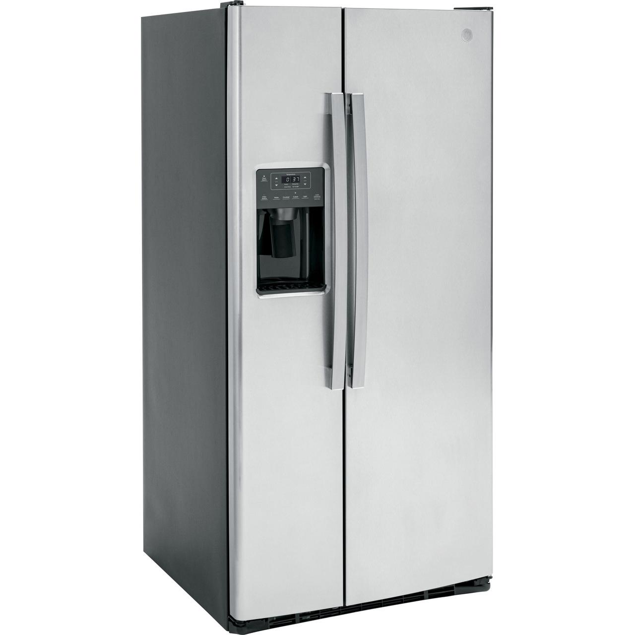  GE 33-inch, 23 cu. ft. Side-By-Side Refrigerator with Water and Ice Dispensing System GSS23GYPFS IMAGE 5