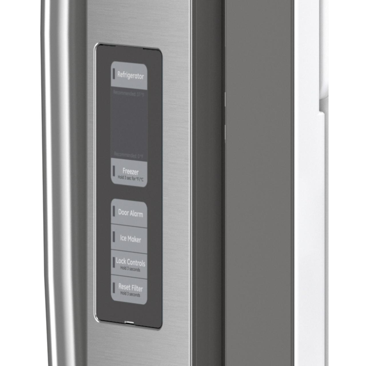  GE 33-inch, 18.6 cu. ft. Counter-Depth French-Door Refrigerator GWE19JYLFS IMAGE 6
