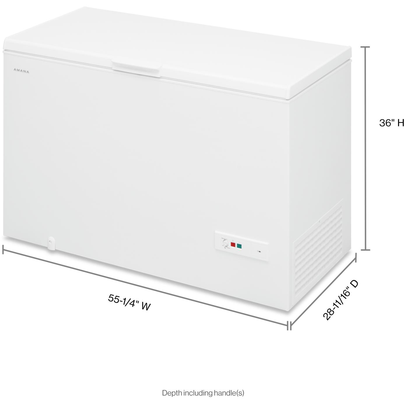  Amana 16cu.ft. Chest Freezer AZC5216LW IMAGE 6