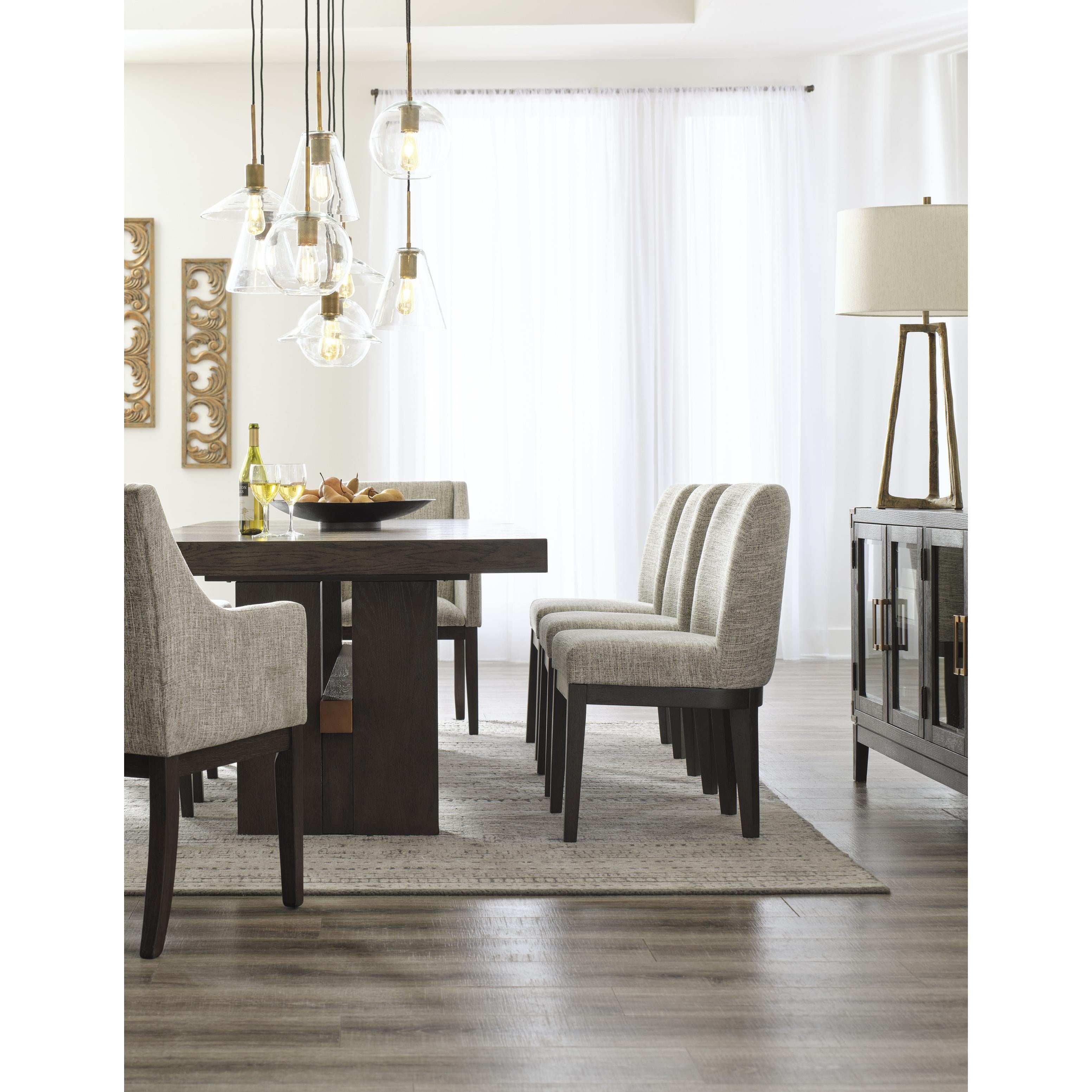 Signature Design by Ashley Burkhaus D984-45 Rectangular Dining Room Extension Table IMAGE 20