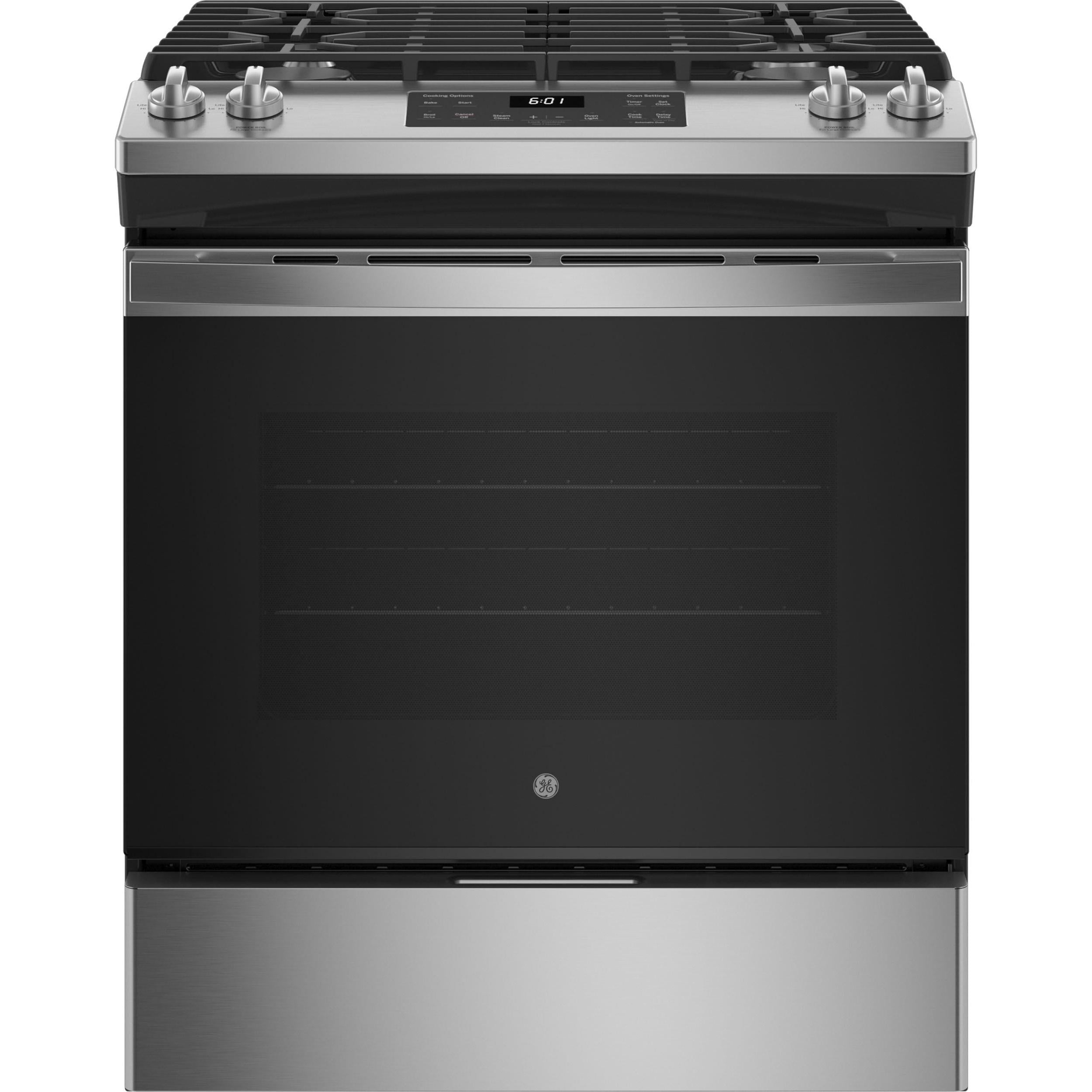  GE 30-inch Slide-in Gas Range JCGSS61SPSS IMAGE 1