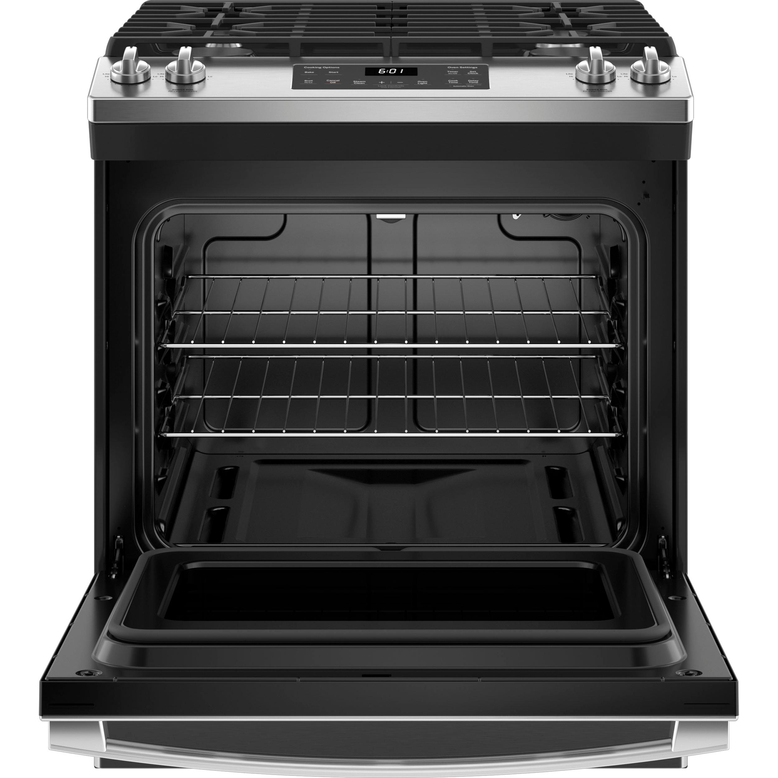  GE 30-inch Slide-in Gas Range JCGSS61SPSS IMAGE 2