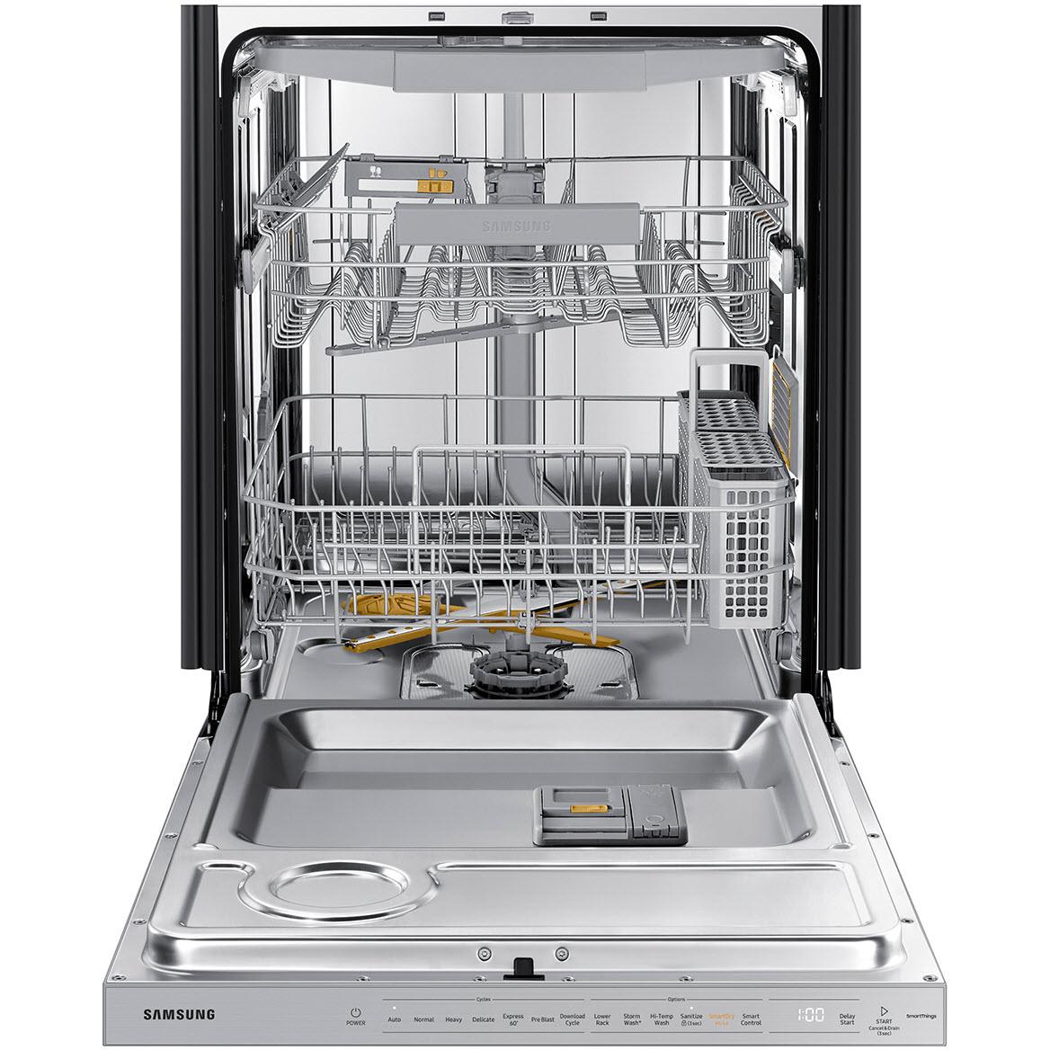  Samsung Bespoke Built-in Dishwasher with Wi-Fi Connectivity DW80B7070AP/AC IMAGE 2