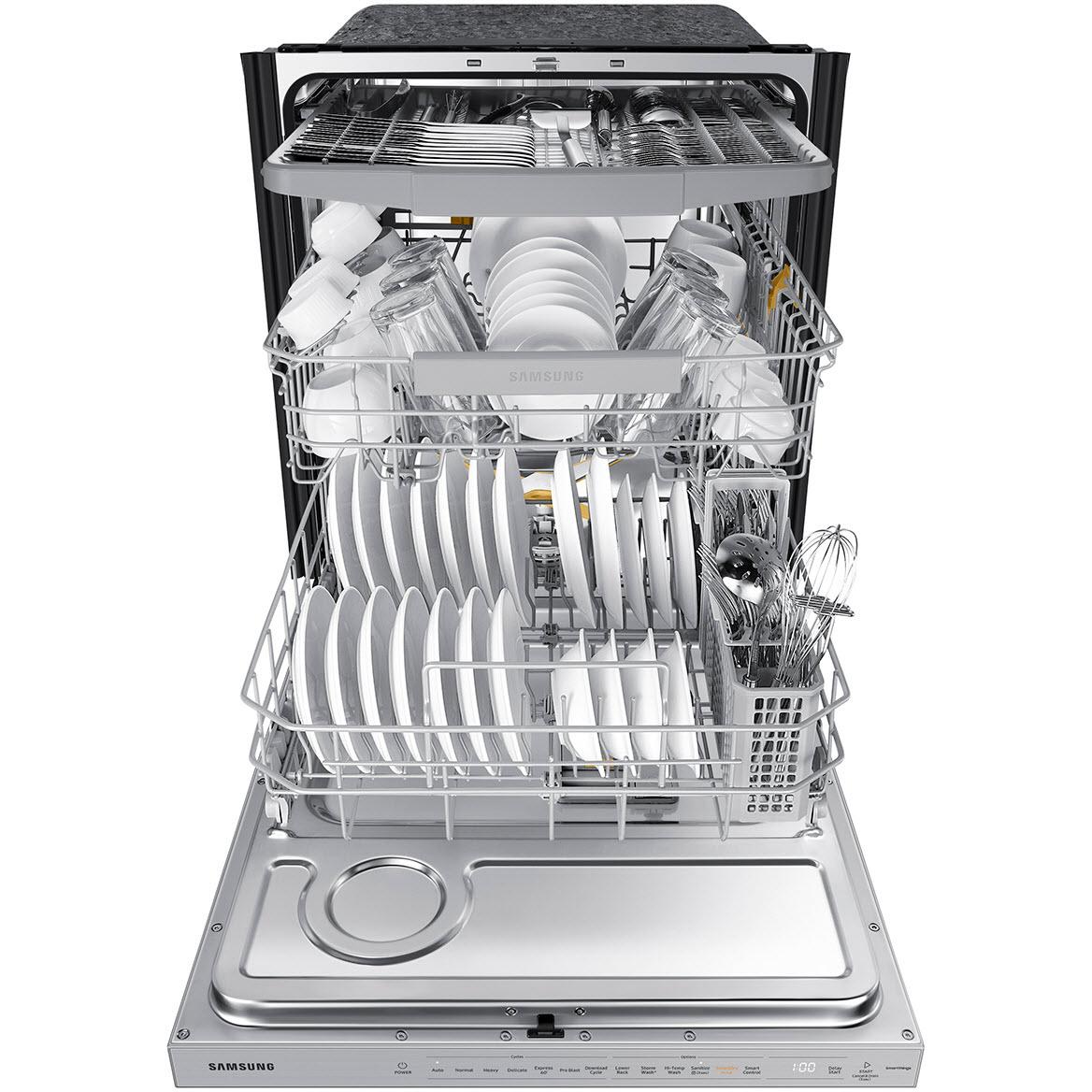  Samsung Bespoke Built-in Dishwasher with Wi-Fi Connectivity DW80B7070AP/AC IMAGE 6