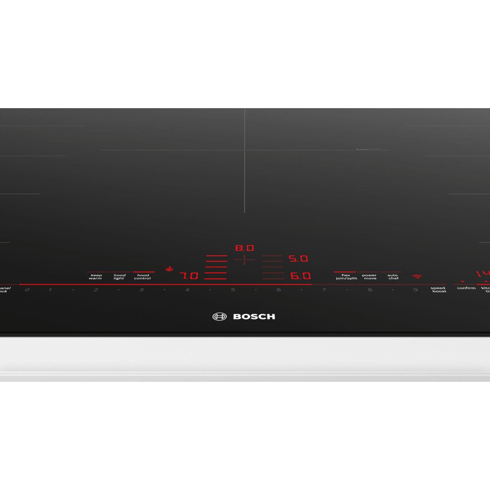  Bosch 36-inch Built-in Induction Cooktop with HomeConnect® NITP660UC IMAGE 3