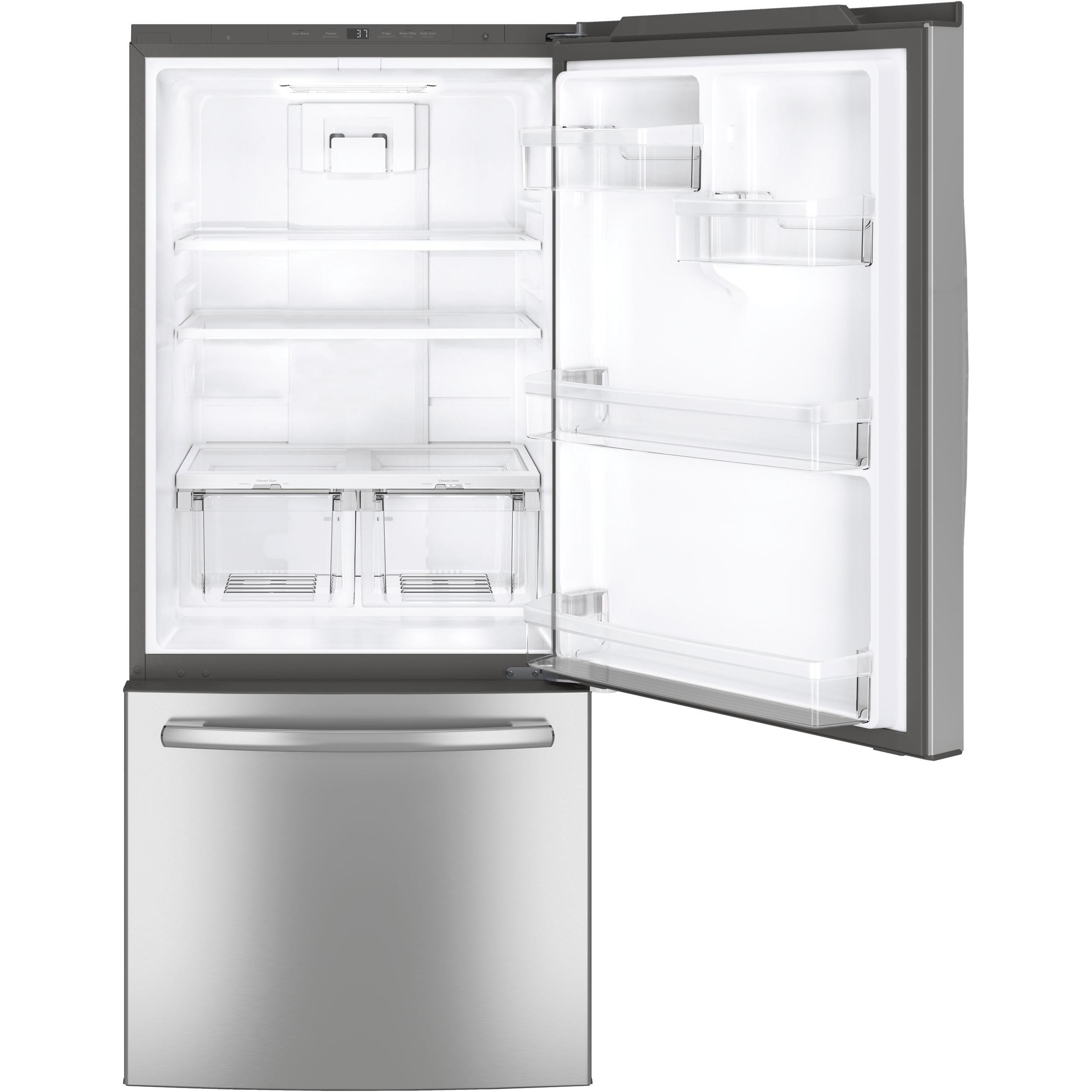  GE 20.9 cu. ft. Bottom Mount Refrigerator with LED Lighting GDE21DYRKFS IMAGE 2