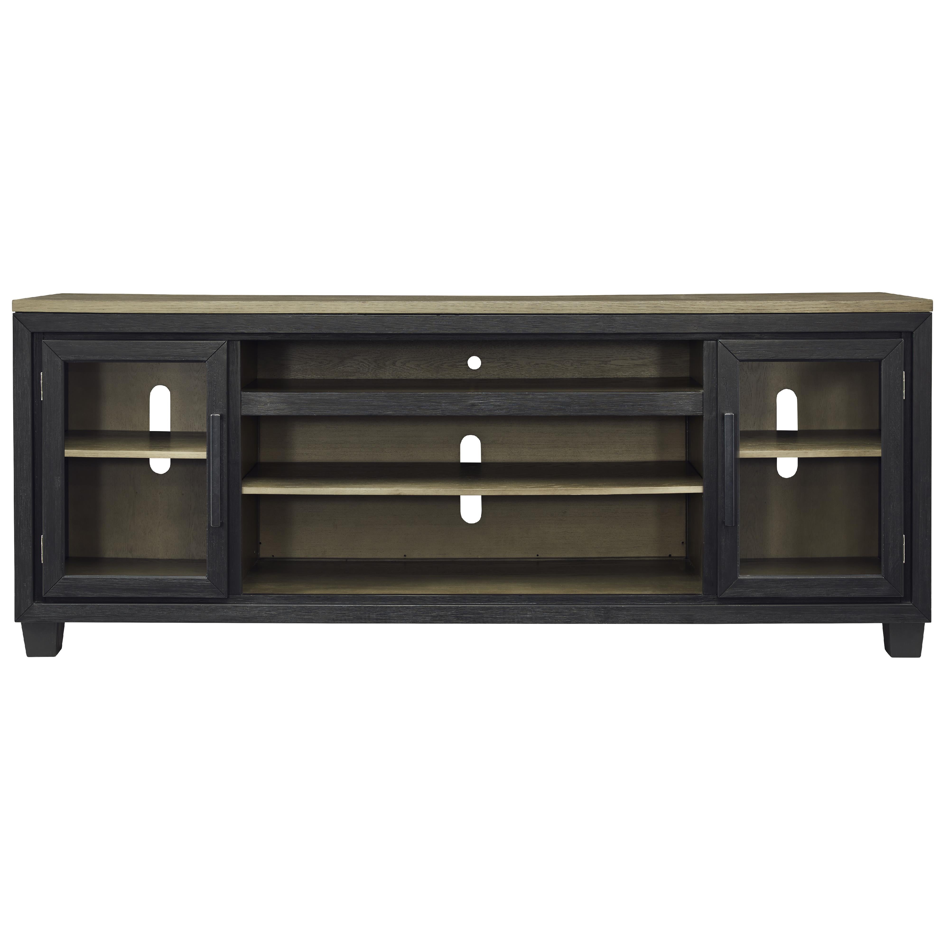 Signature Design by Ashley Foyland W989-68 Extra Large TV Stand with Fireplace Option IMAGE 3