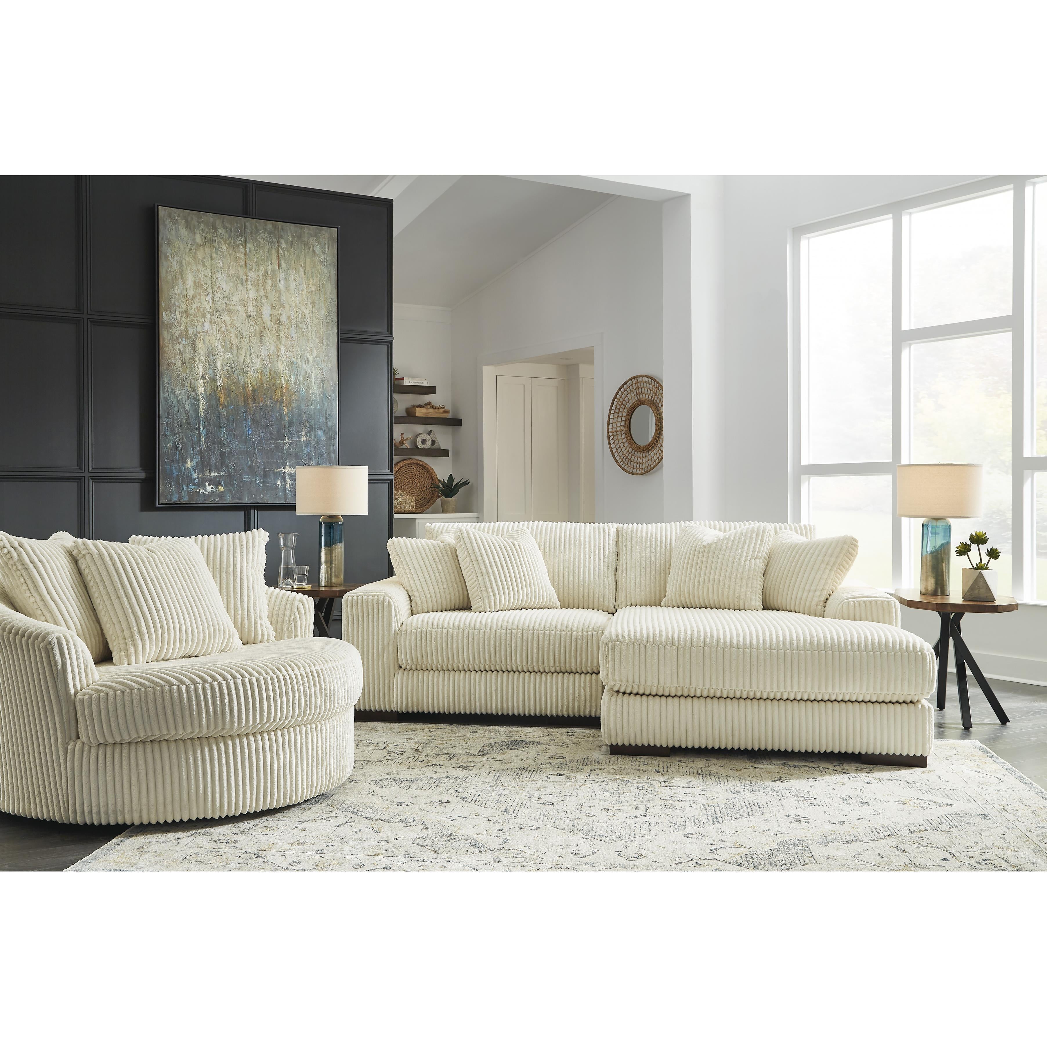  Signature Design by Ashley Lindyn 2110421 Oversized Swivel Accent Chair IMAGE 6