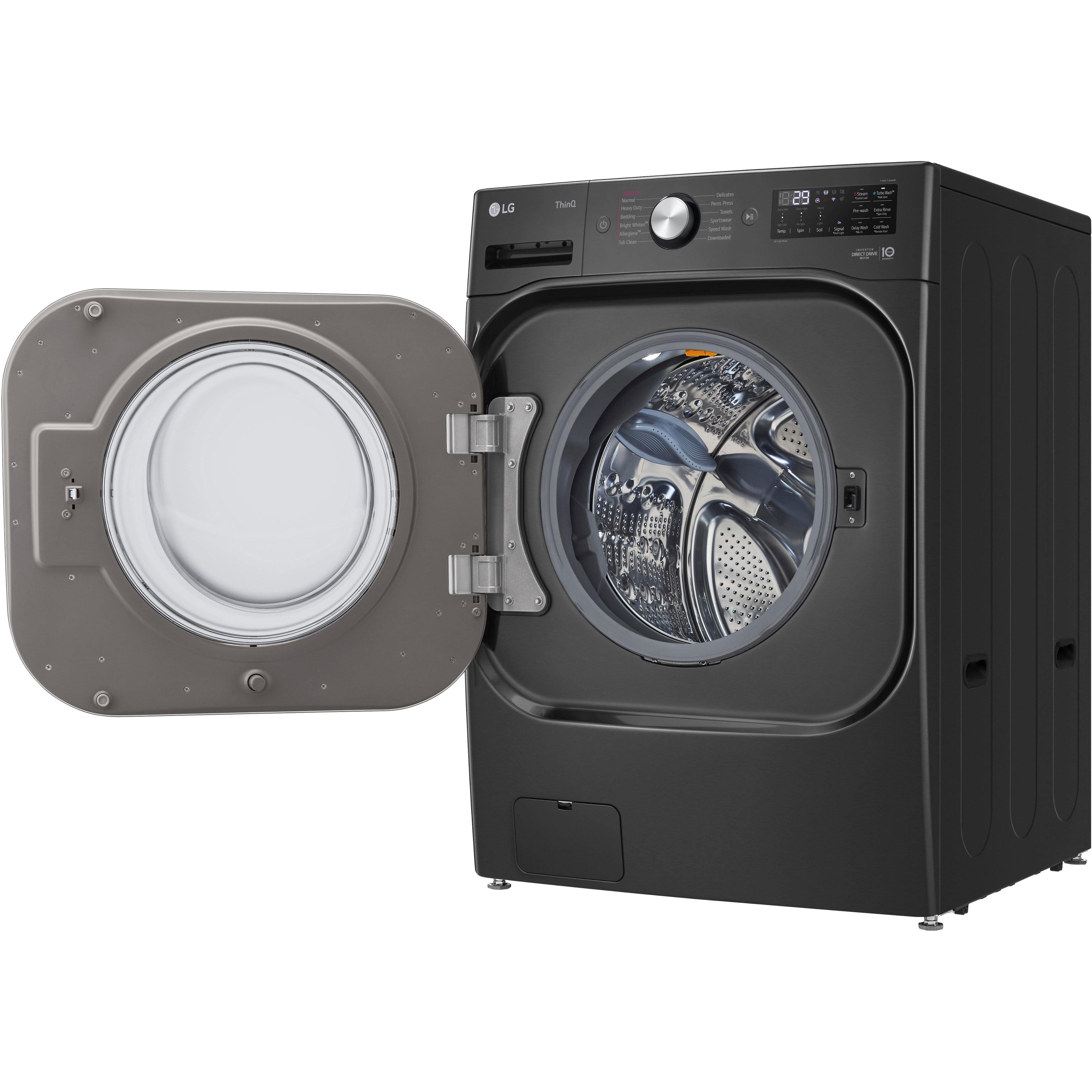  LG 6.0 cu. ft. Smart Front Load Washer with Wi-Fi Enabled WM8900HBA IMAGE 4