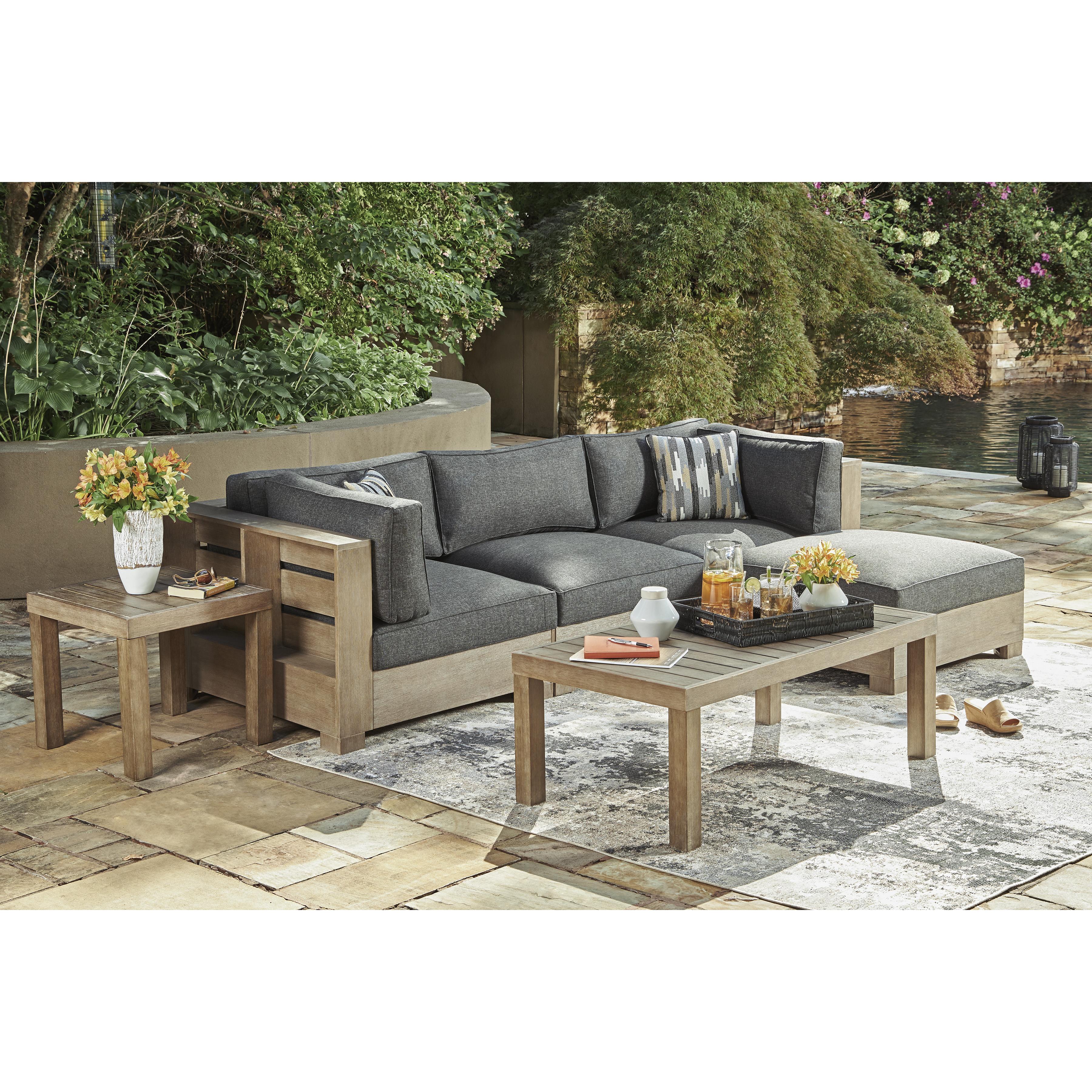  Signature Design by Ashley Citrine Park P660-814 Ottoman with Cushion IMAGE 5