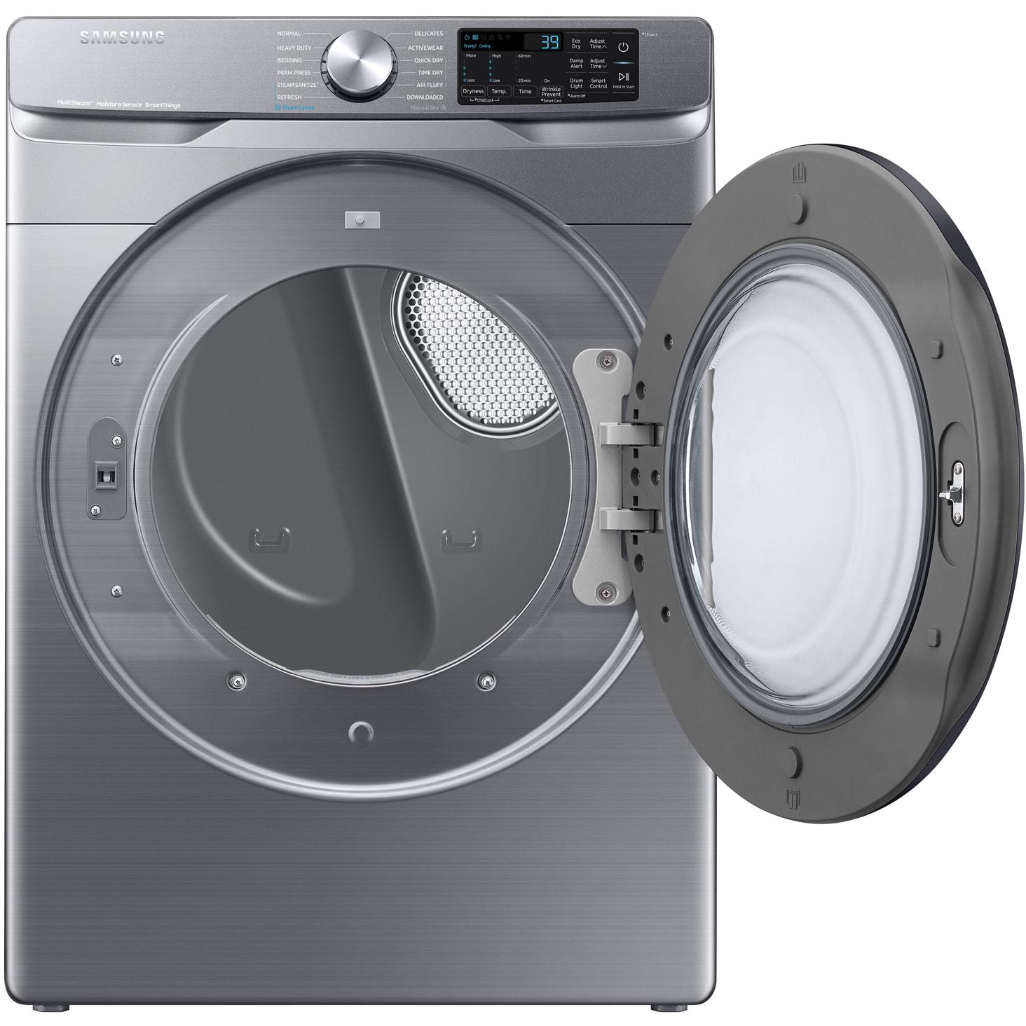  Samsung 7.5 cu.ft. Gas Dryer with Multi Steam DVG45B6305P/AC IMAGE 2