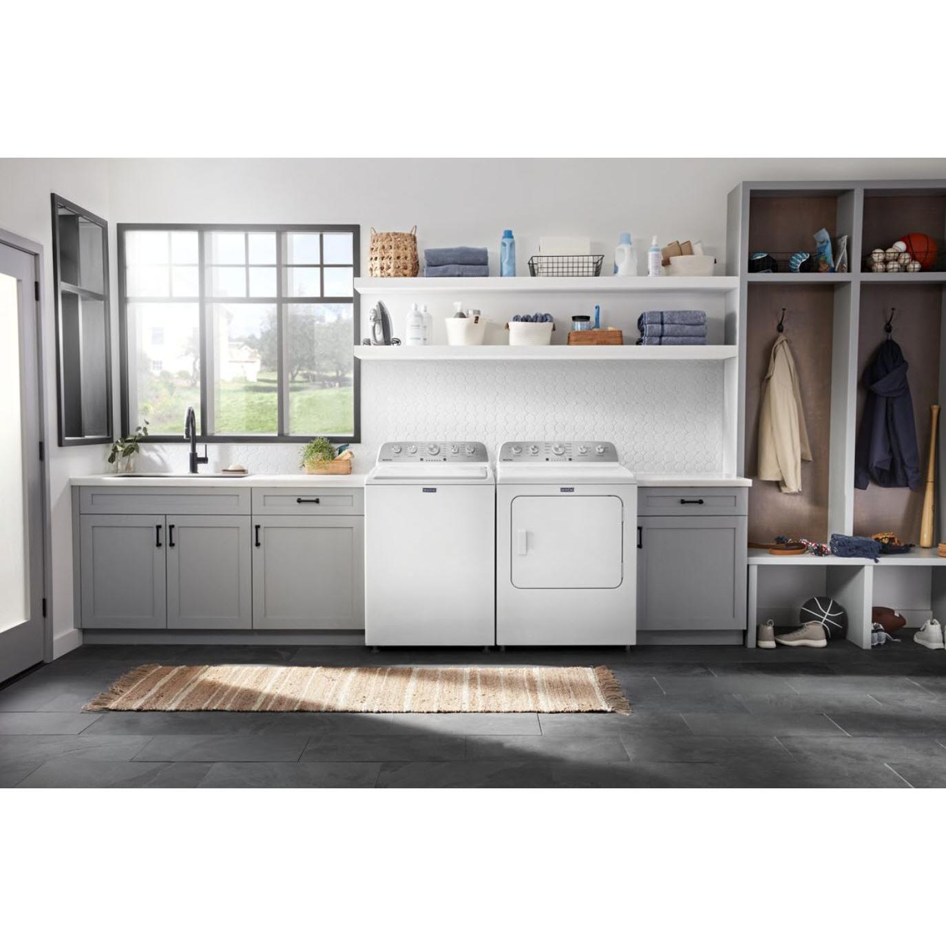  Maytag 5.2 cu. ft. Top Loading Washer with Power™ Agitator MVW5035MW IMAGE 7