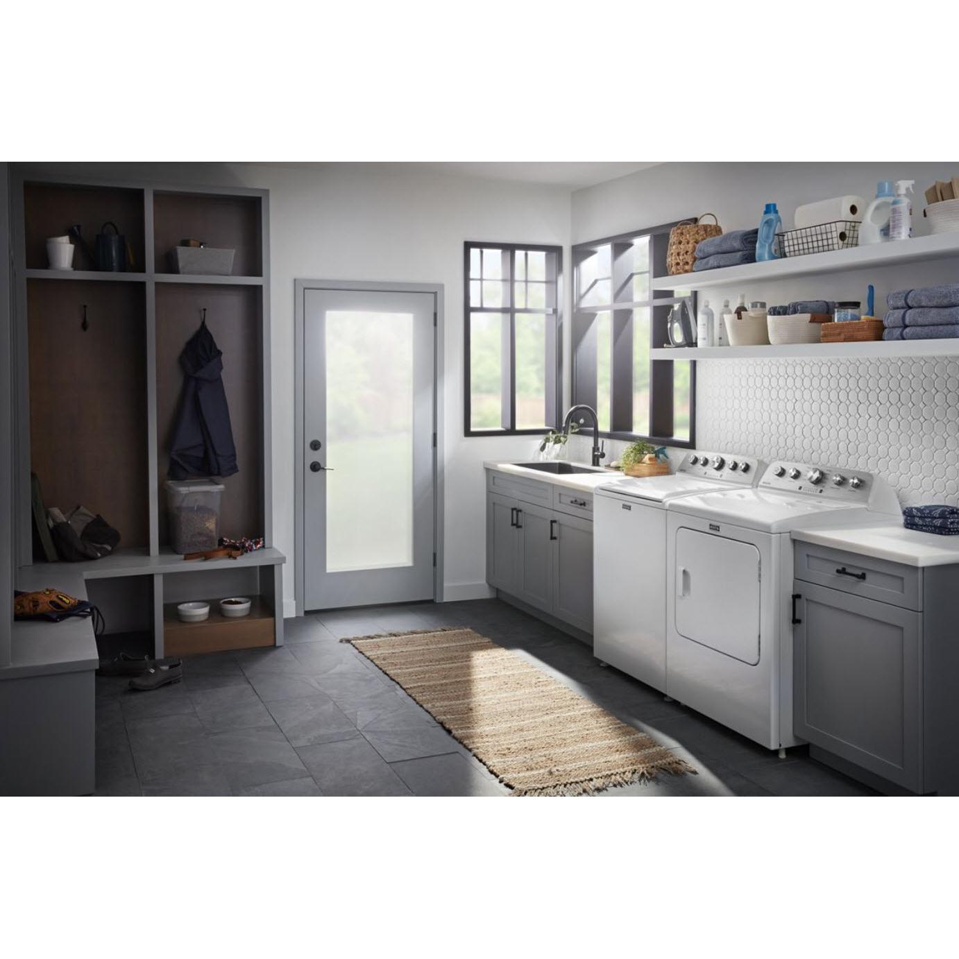  Maytag 5.2 cu. ft. Top Loading Washer with Power™ Agitator MVW5035MW IMAGE 8