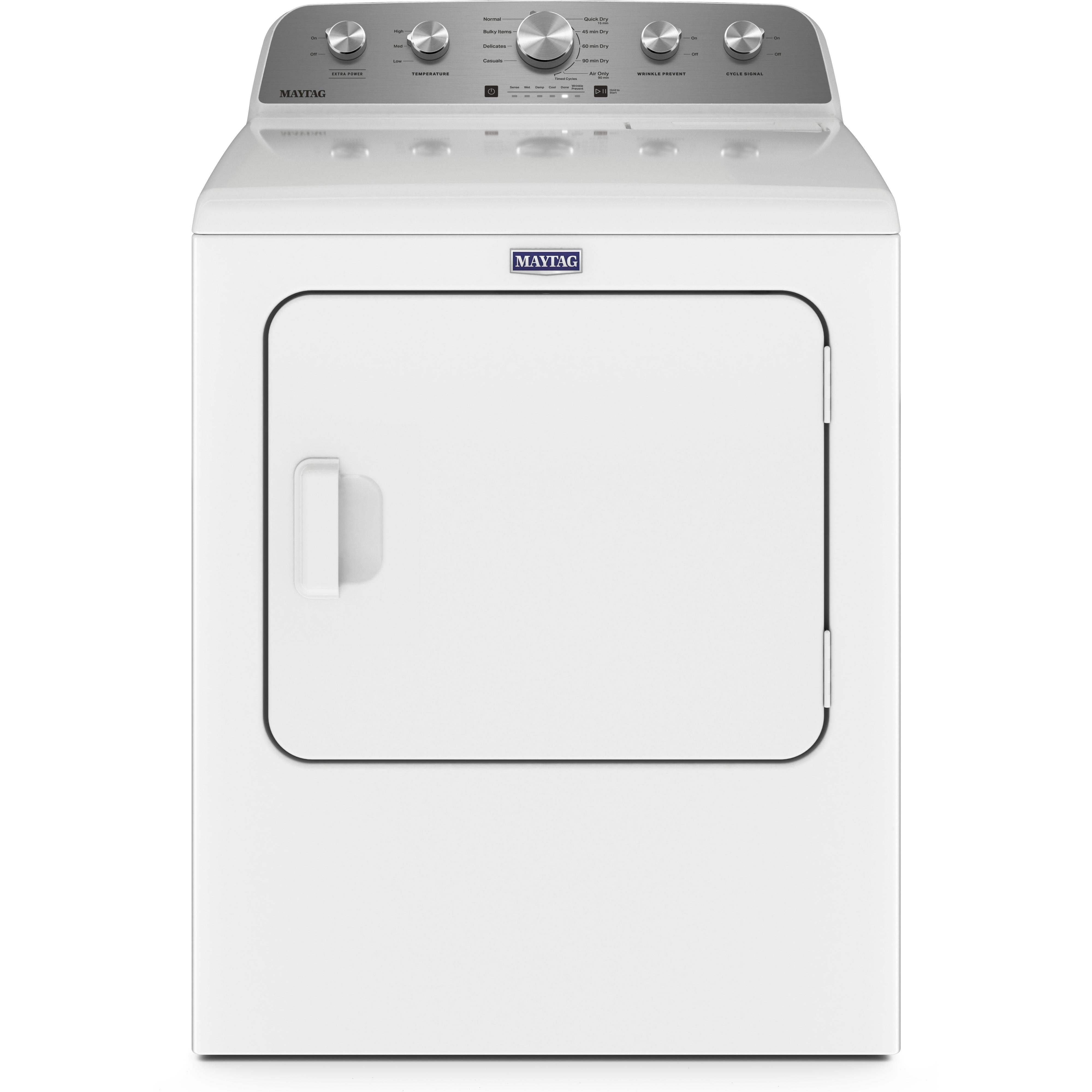 Maytag 7.0 cu. ft. Electric Dryer with Moisture Sensing YMED5030MW IMAGE 1