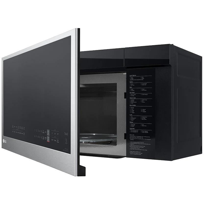  LG 30-inch, 2.0 cu. ft. Smart Wi-Fi Enabled Over-the-Range Microwave Oven with EasyClean® MVEL2033F IMAGE 5