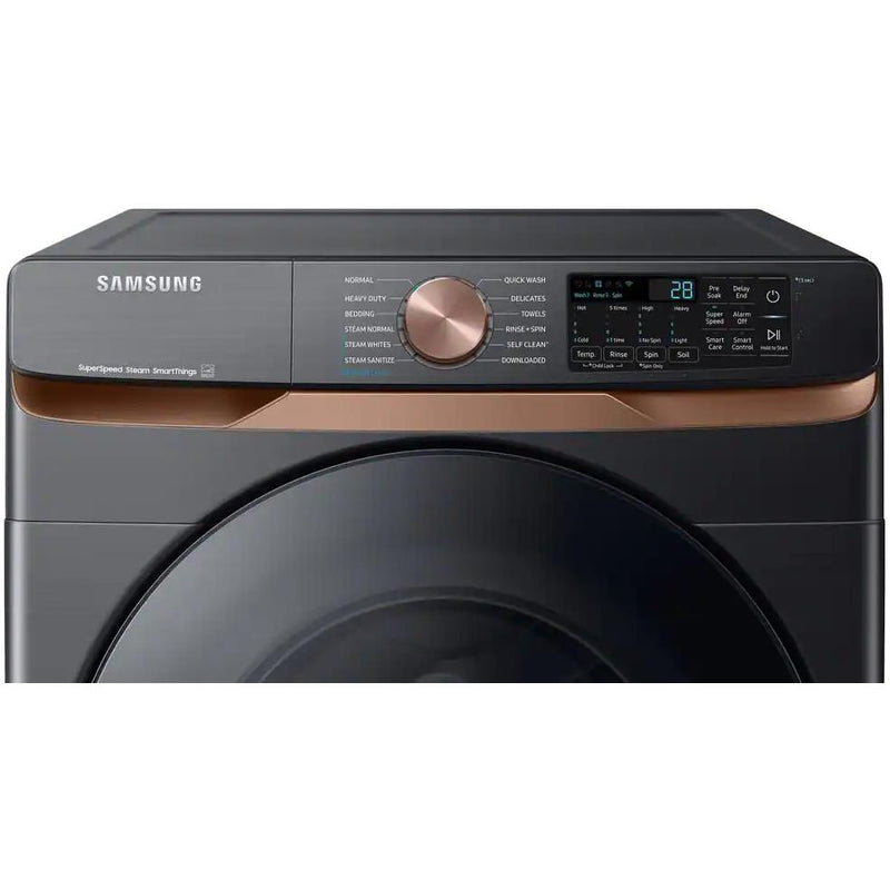 Samsung Smart Front Loading Washer with Super Speed Wash and Steam WF50BG8300AV/US IMAGE 6