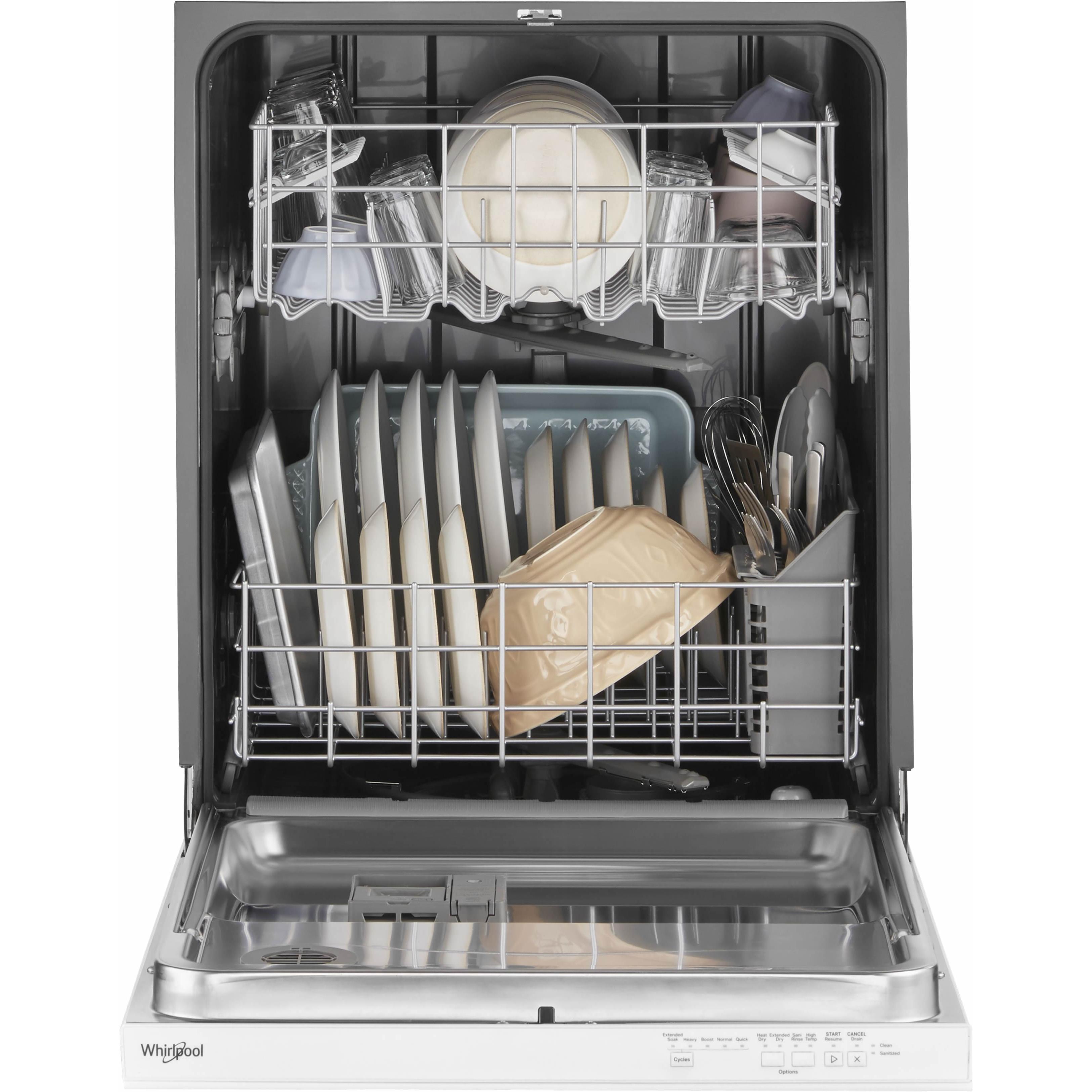  Whirlpool Built-in Dishwasher with Boost Cycle WDP540HAMW IMAGE 3