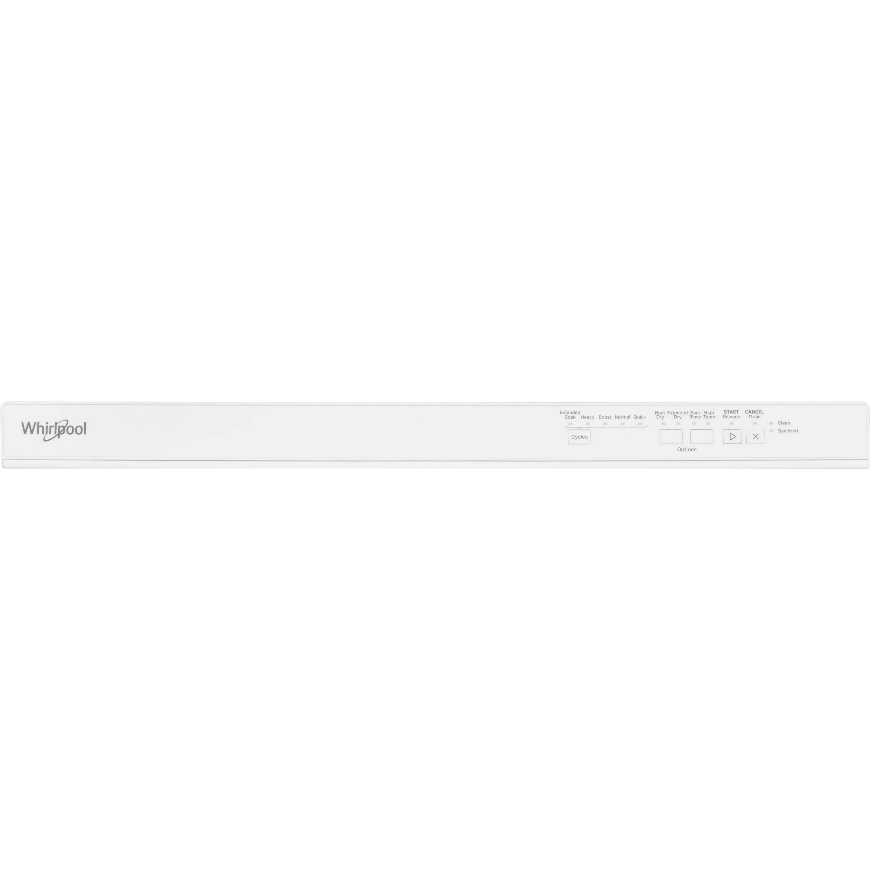  Whirlpool Built-in Dishwasher with Boost Cycle WDP540HAMW IMAGE 4
