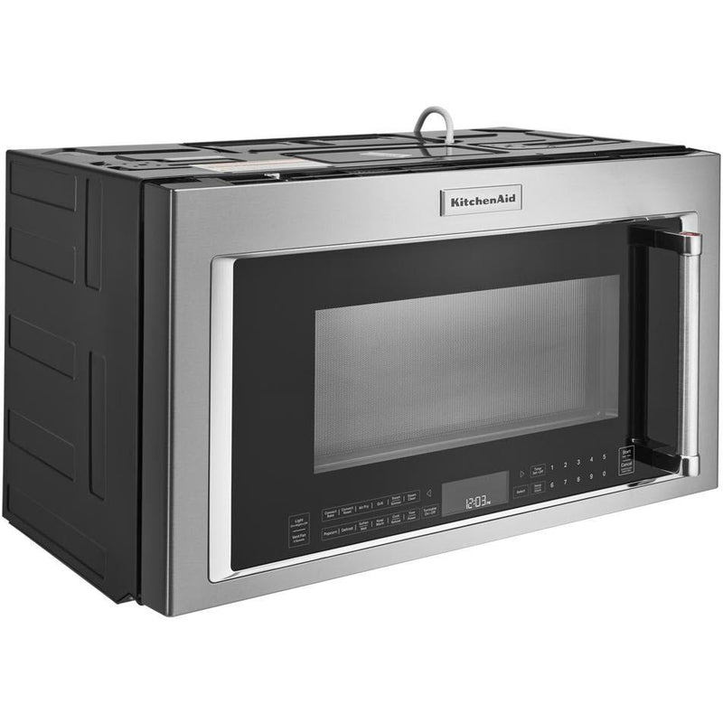 KitchenAid 1.9 cu. ft. Over-the-Range Microwave Oven with Air Fry YKMHC319LPS IMAGE 3